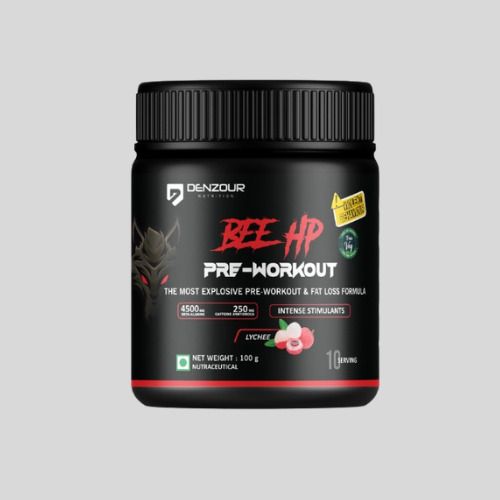 denzour nutrition Bee HP Pre Workout Powder | Energy & Endurance Booster | Gym Workout Supplement Pre Workout-picture-46