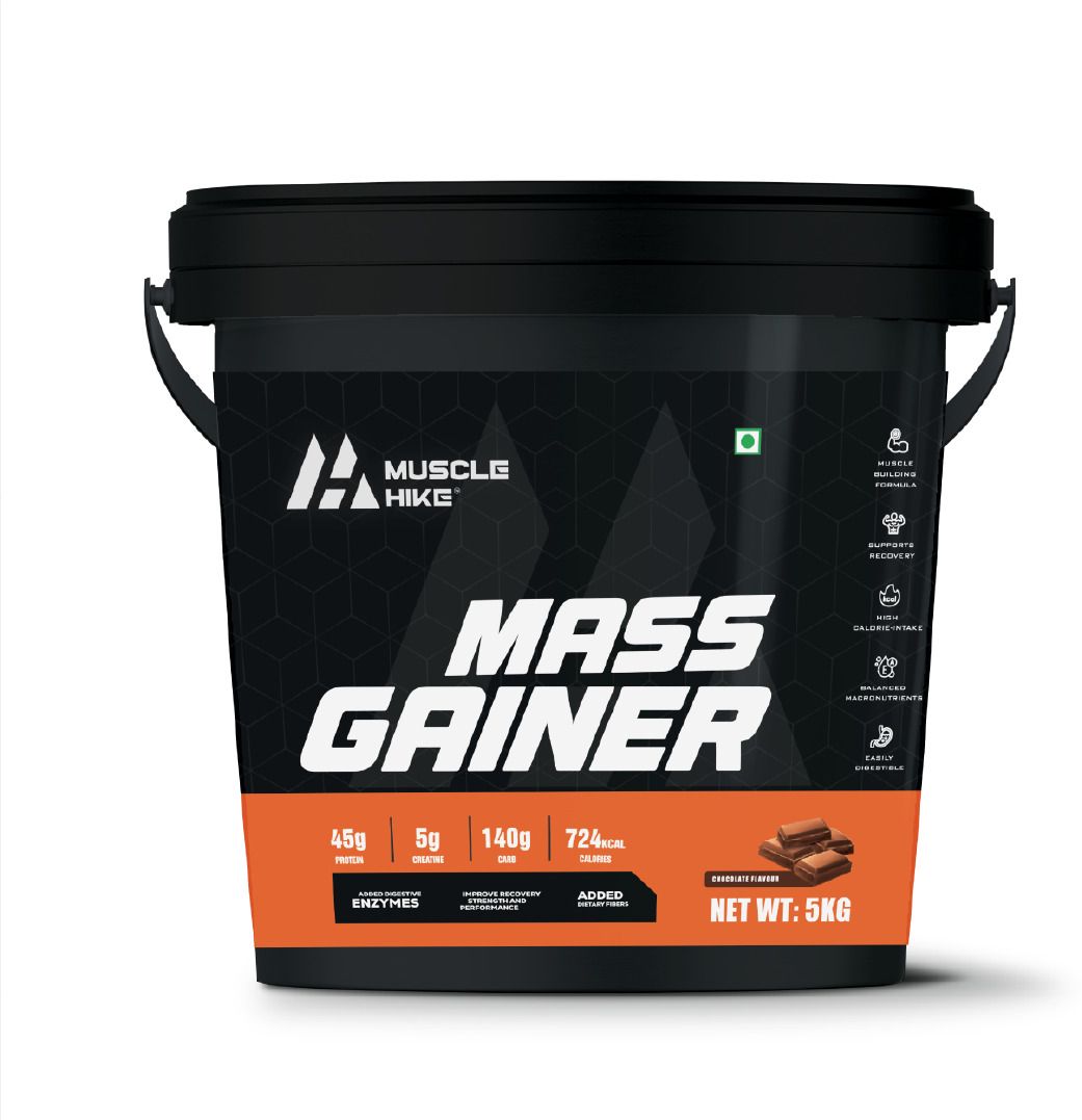 MuscleHike Mass gainer 5 Kg Weight Gainers/Mass Gainers-image-11