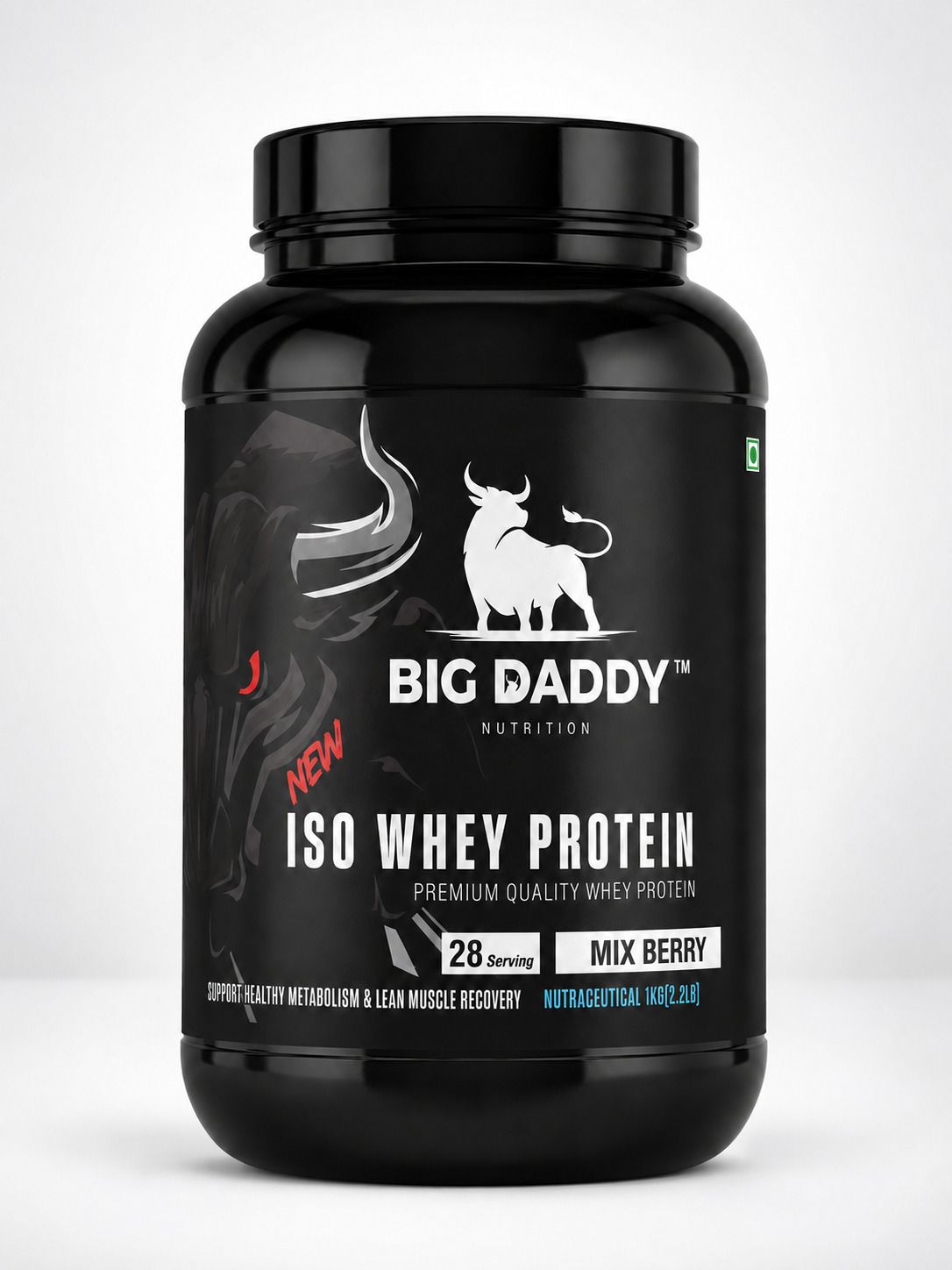 Big Daddy ISO Whey Protein | Mix Berry | 1kg (2.2lb) | 28 Serving | Whey Protein-image-43