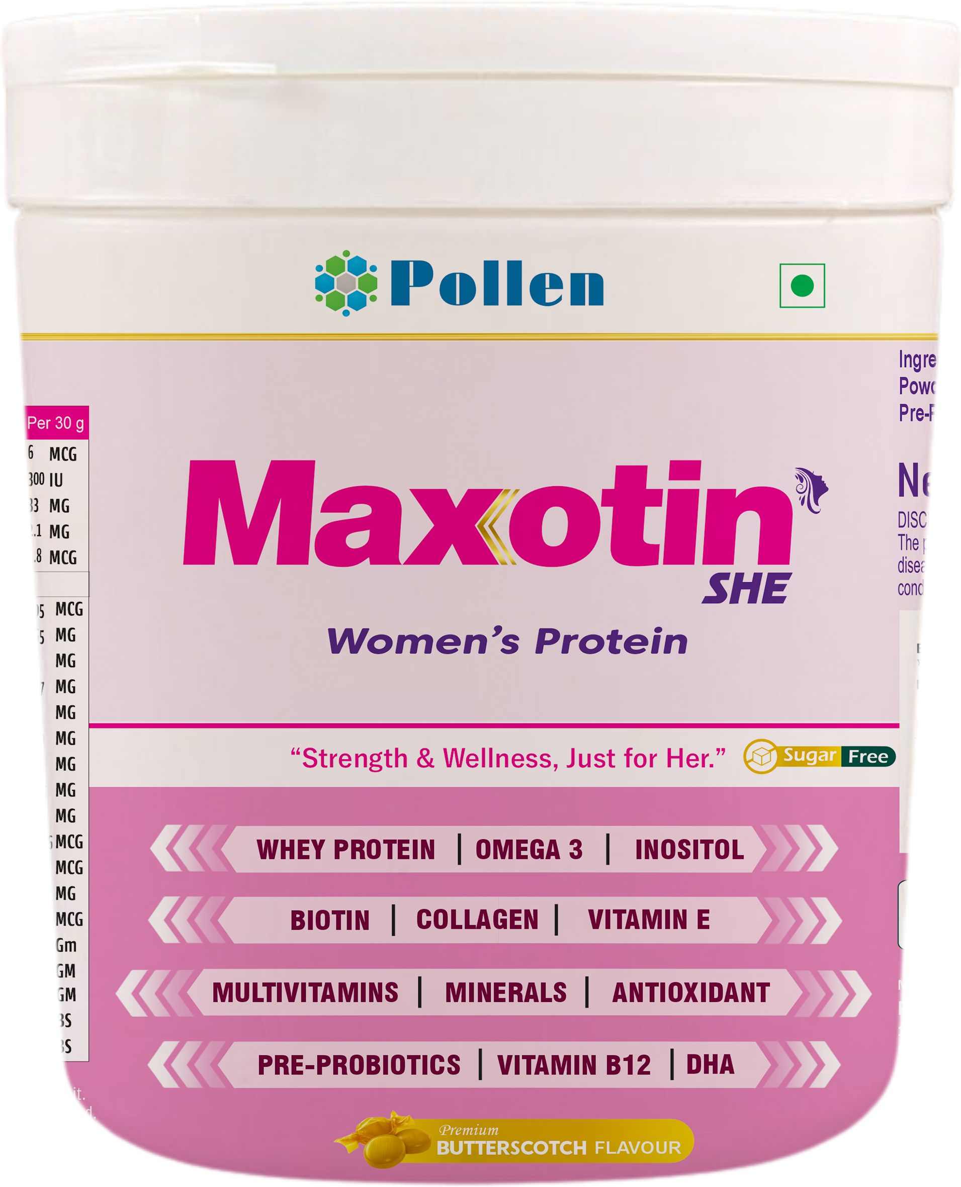 pollen healthcure Maxotin She Whey Protein-picture-15