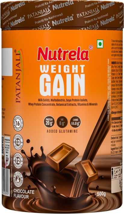 nutrela WEIGHT GAIN CHOCOLATE POWDER-picture-11