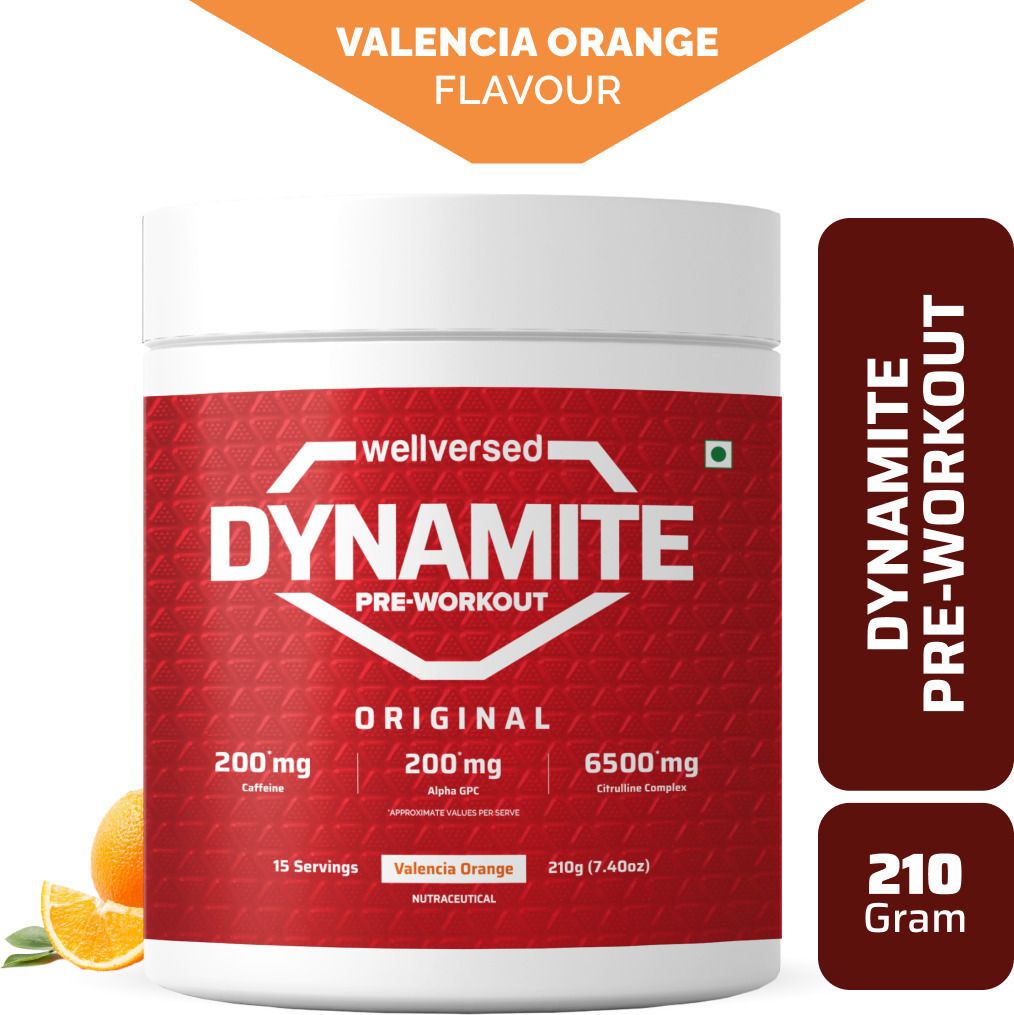 wellversed dynamite Pre-Workout (210g, 15 Servings) | Unleash Explosive Energy Pre Workout-picture-22