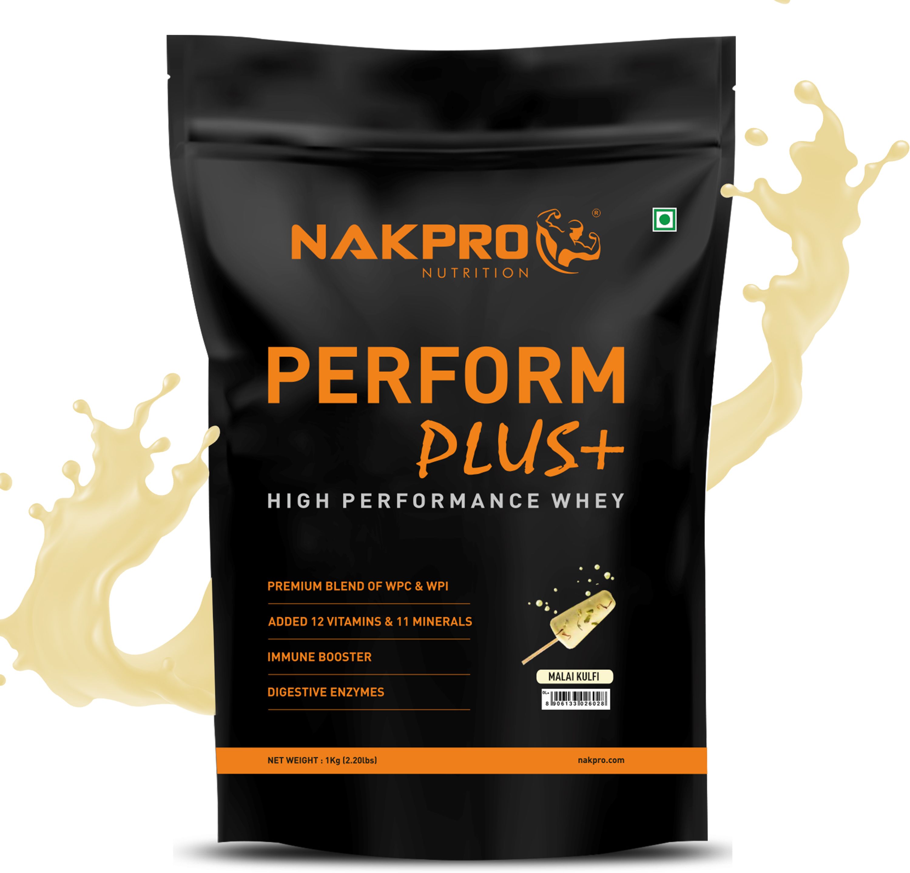 PERFORM PLUS+ | 24g Protein | Concentrate & Isolate with Digestive Enzymes Whey Protein-image-42