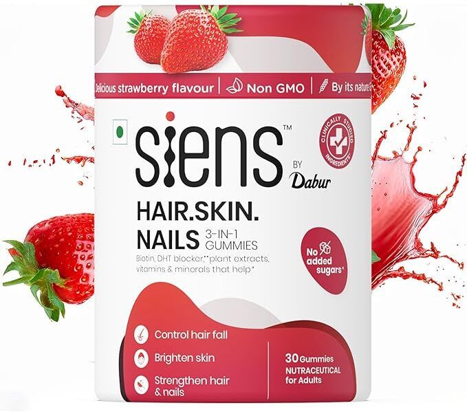 3 in 1 Gummies - 30 pieces | Biotin & Vitamins Induced | For Skin, Hair & Nails-image-3