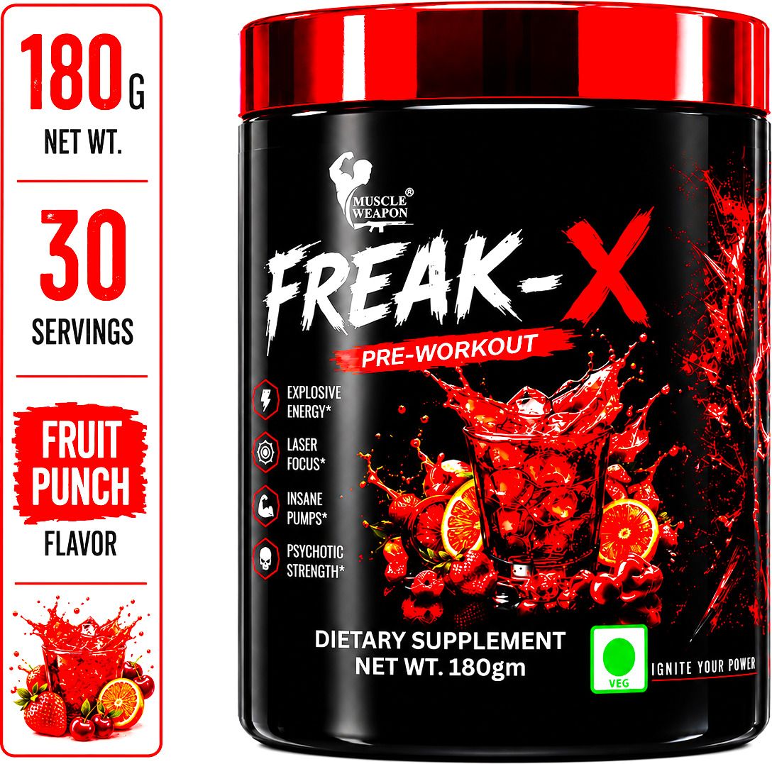 FREAK Pre Workout Supplement | Boost Energy, Focus & Muscle Pump Pre Workout-image-23