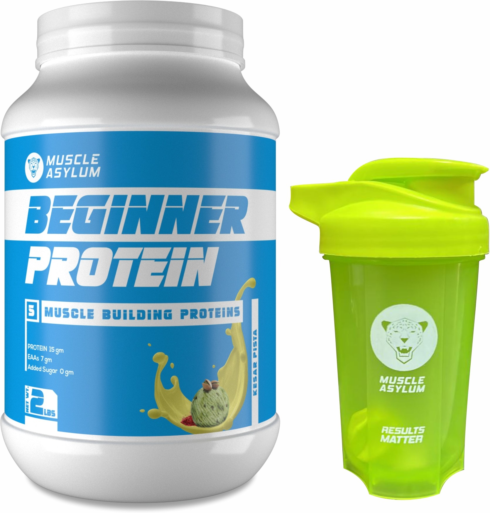 Muscle Asylum Beginner Protein Blend - 15g Protein F