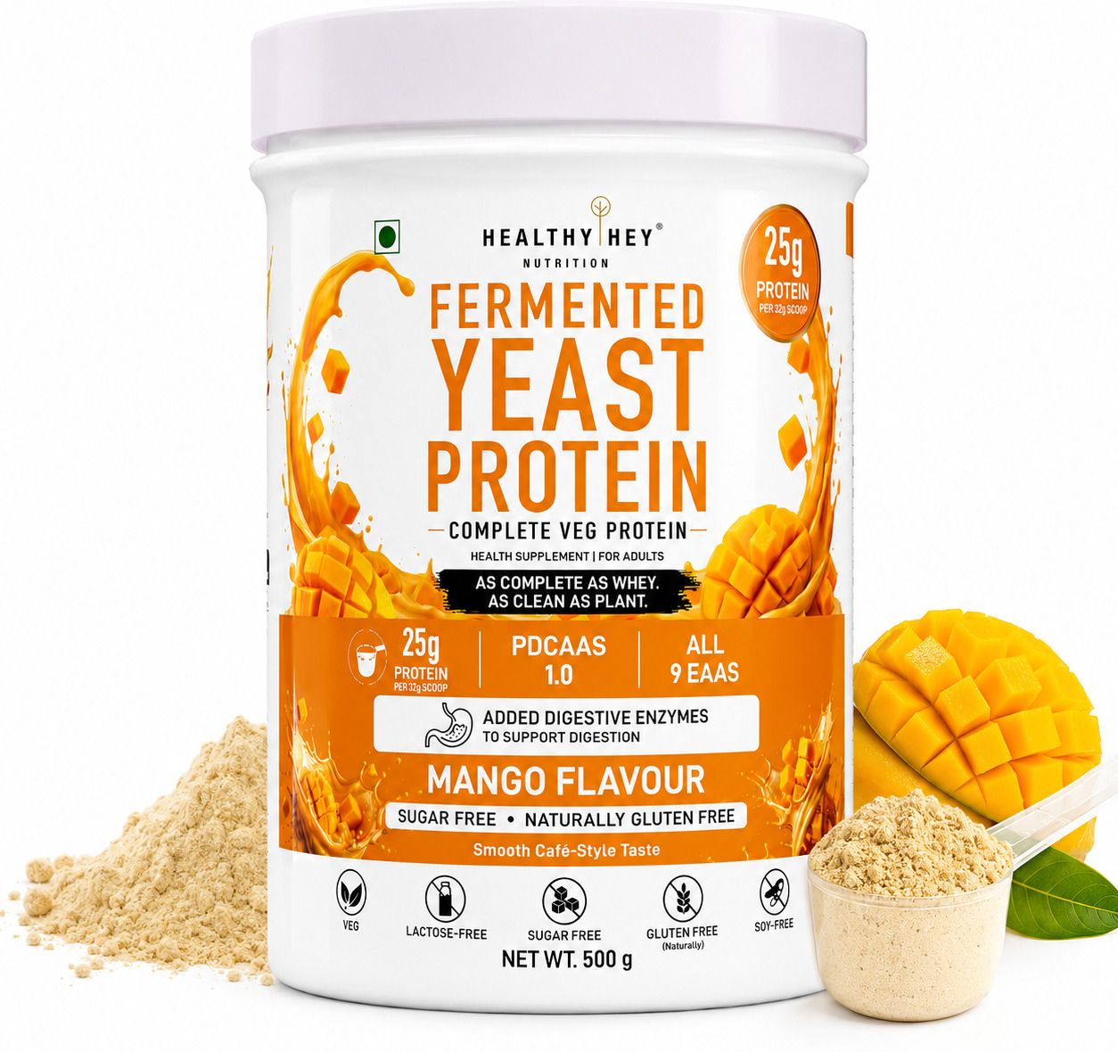 healthyhey nutrition Fermented Yeast Protein Helps Muscle Protein Synthesis Supports Healthy Protein Blends-picture-21