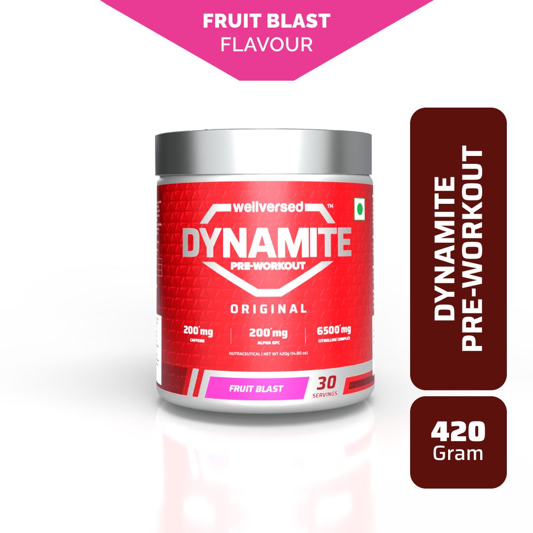 wellversed dynamite Pre-Workout (420g, 30 Servings) | Unleash Explosive Energy Pre Workout-picture-12