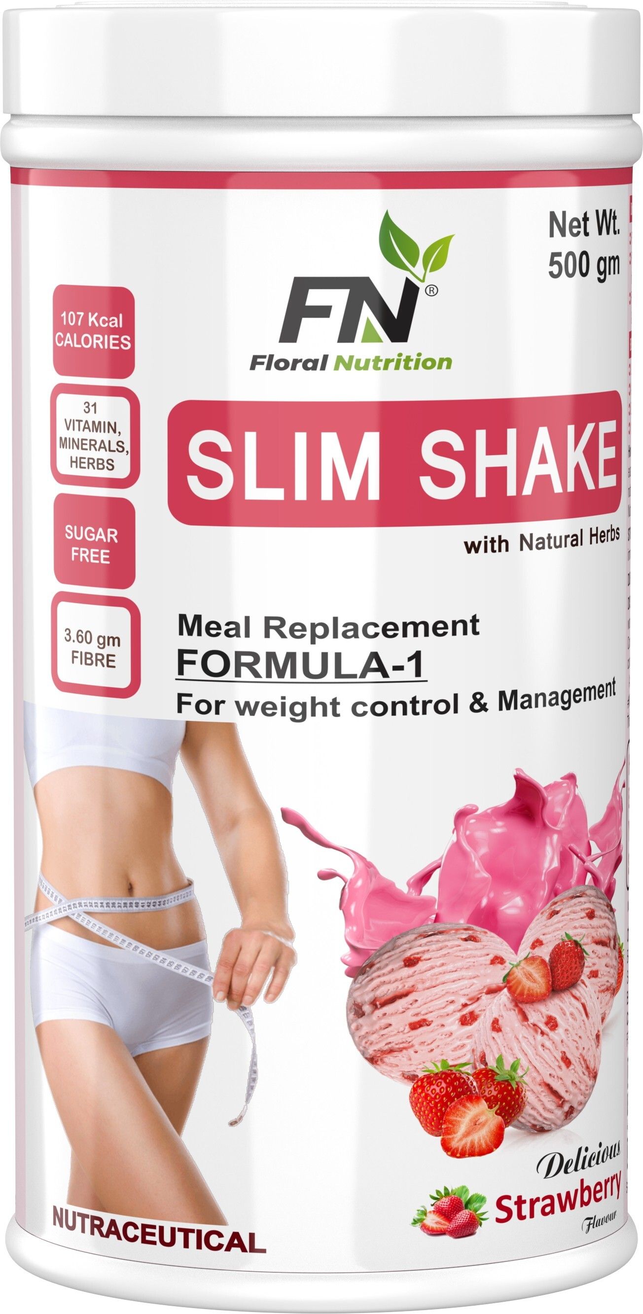floral nutrition Slim Shake Formula 1 with Natural Herb for Weight Control Management Protein Shake Protein Shake-picture-27