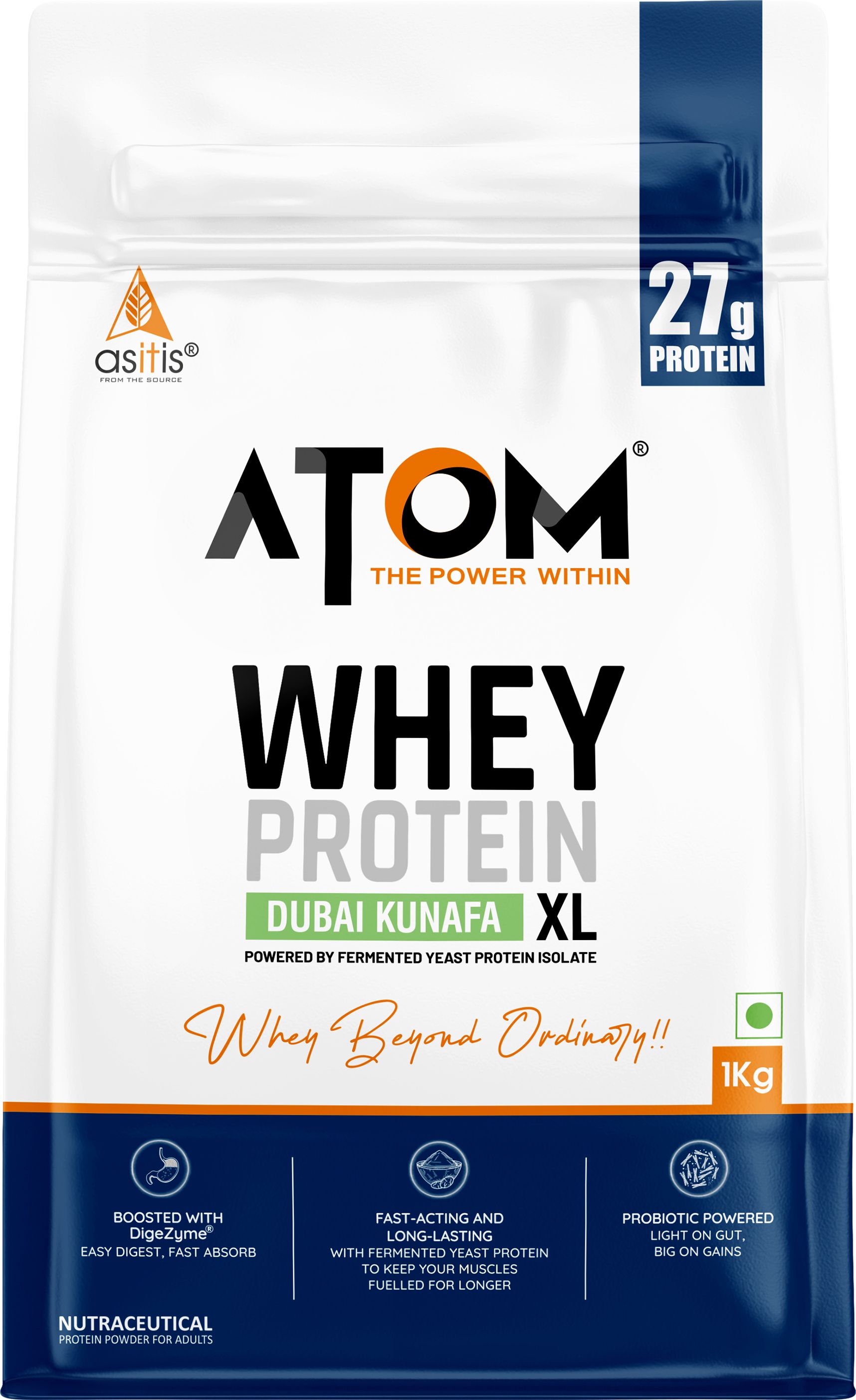 as-it-is nutrition ATOM Whey Protein XL with Yeast Protein - Supports Recovery & Strength Whey Protein-picture-24