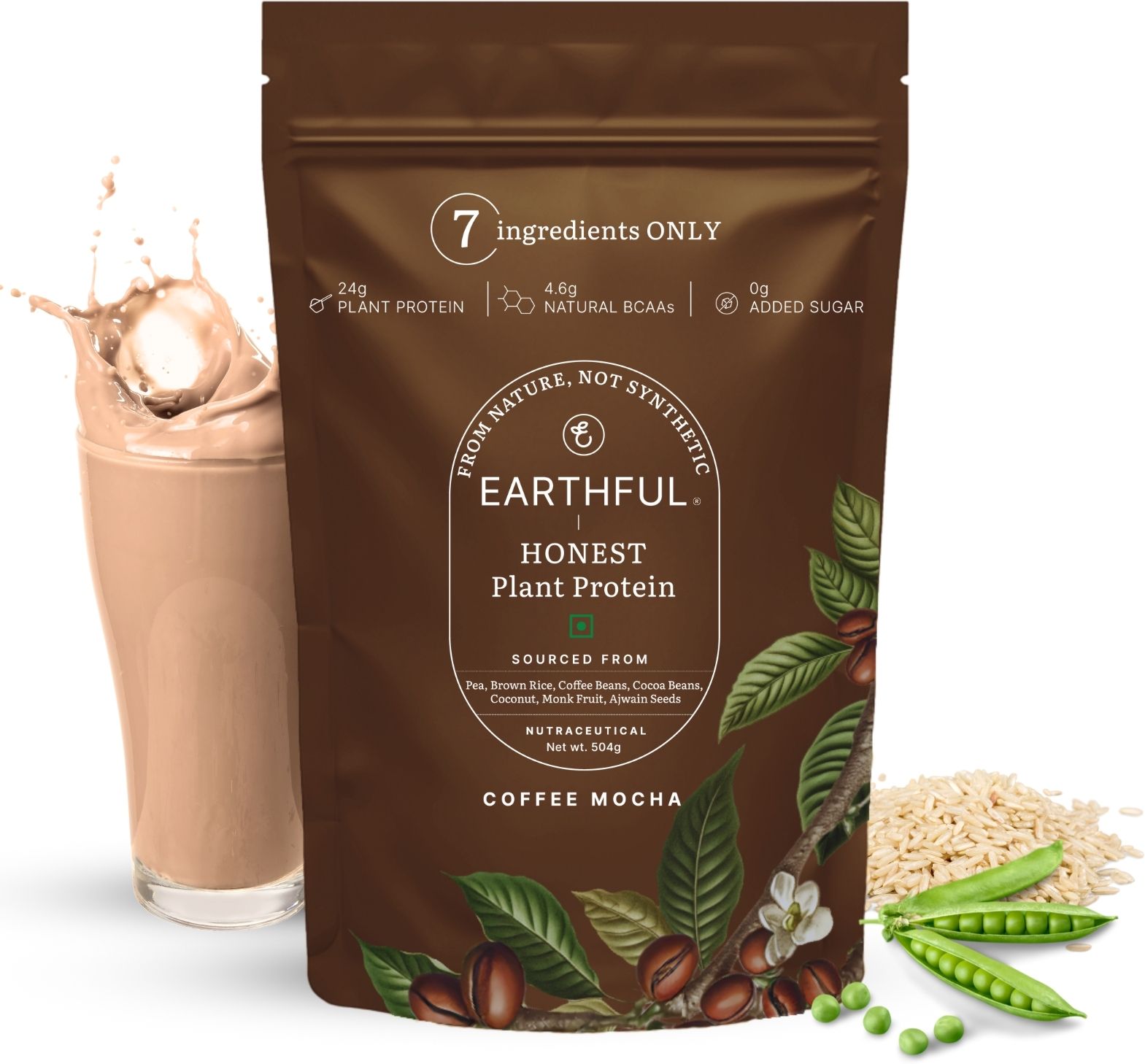Honest Plant Protein, 24g Protein/ Serving, For Weight, Energy & Muscle Support Plant-Based Protein-image-16