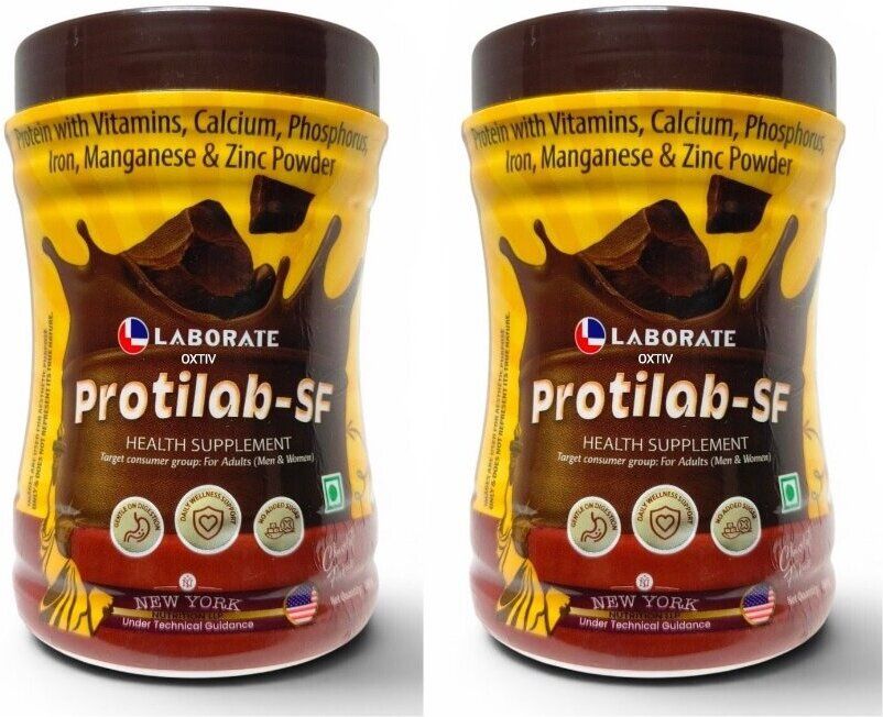 oxtiv Protilab SF Sugarfree No Added Sugar Protein Powder Stamina Nutrition Fitness Protein Blends-picture-46