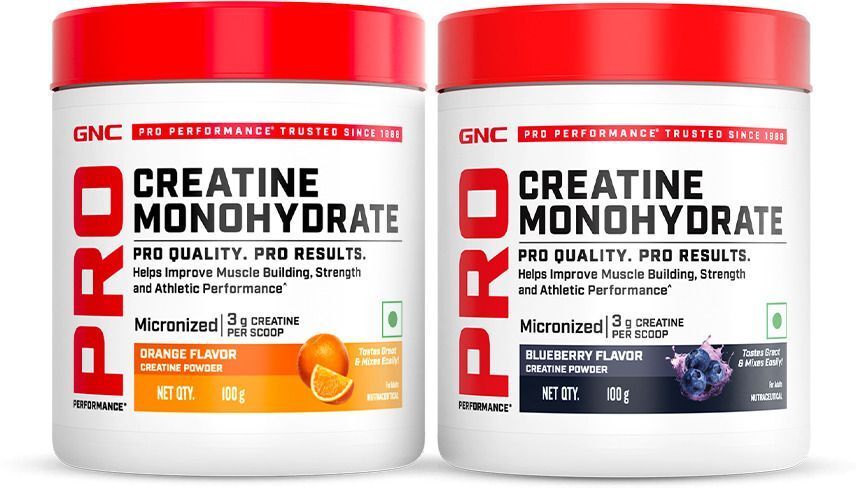gnc Creatine Monohydrate (100g, Orange) + Creatine Monohydrate (100g, Blueberry) Creatine-picture-29