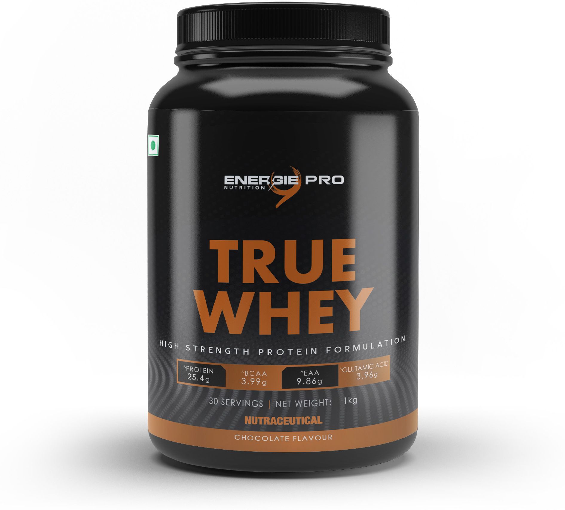 True Whey Chocolate 1 kg Weight Gainers/Mass Gainers-image-41