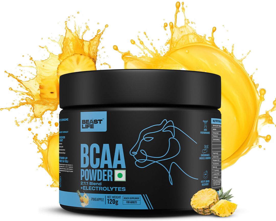 beastlife High recovery BCAA | 5g BCAA in 2:1:1 Ratio + Electrolytes- Recovery & Endurance BCAA-picture-14