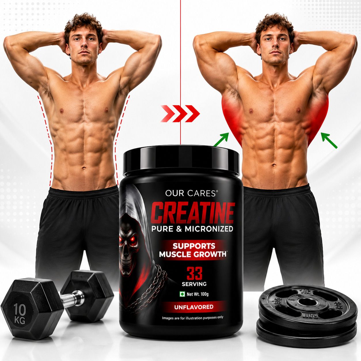 Creatine Monohydrate | Supports Muscle Growth & Recovery | Micronized Formula Creatine-image-16