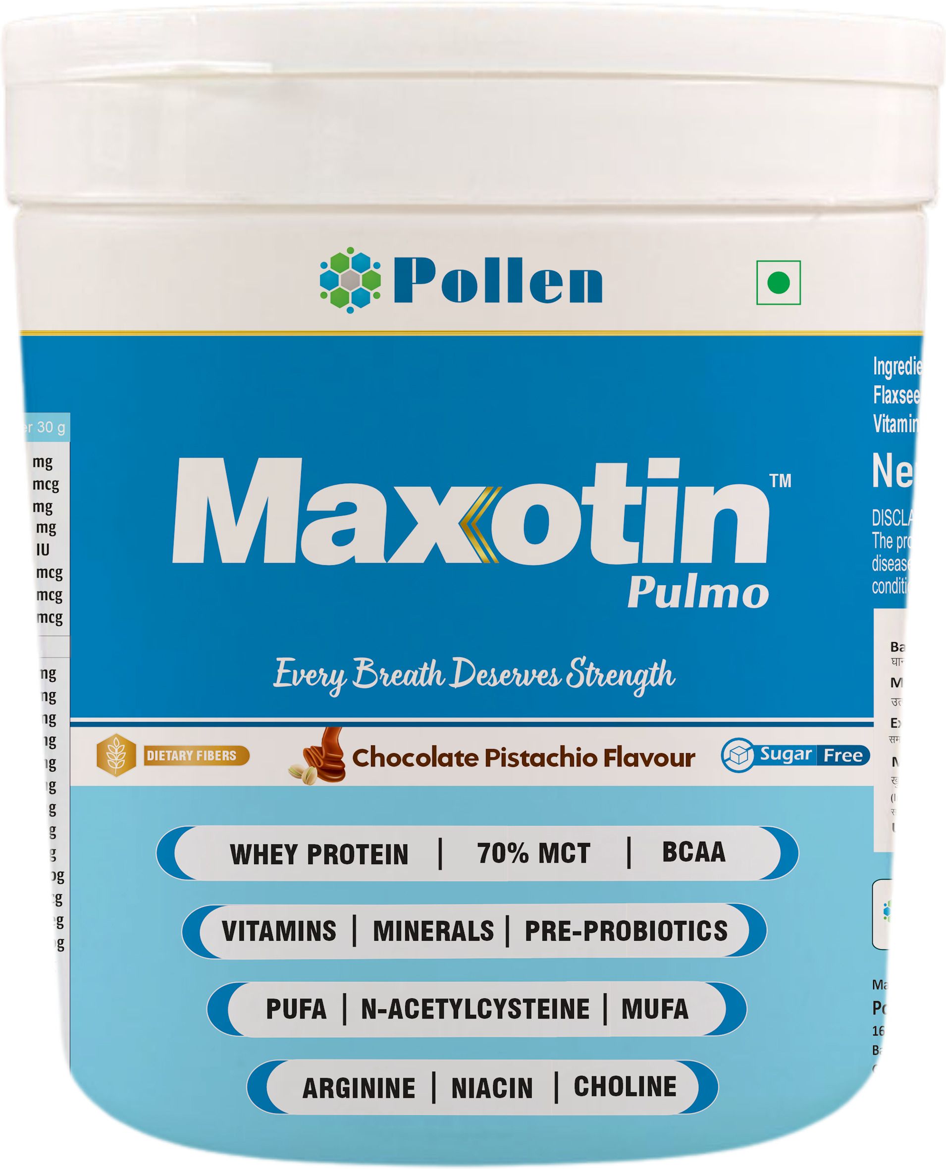 pollen healthcure Maxotin Pulmo Whey Protein-picture-25