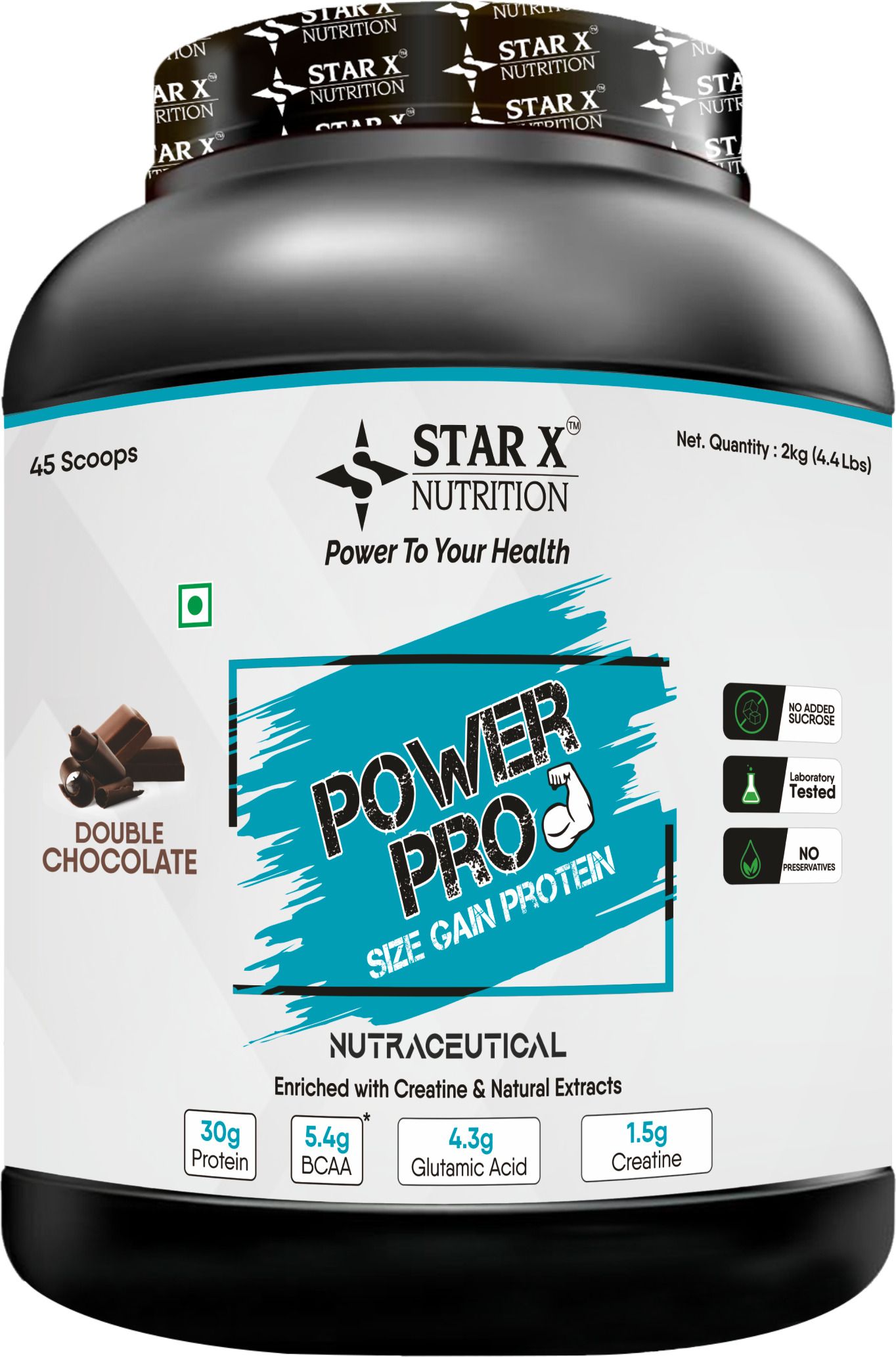 Power Pro Size Gain Protein Whey Protein-image-1