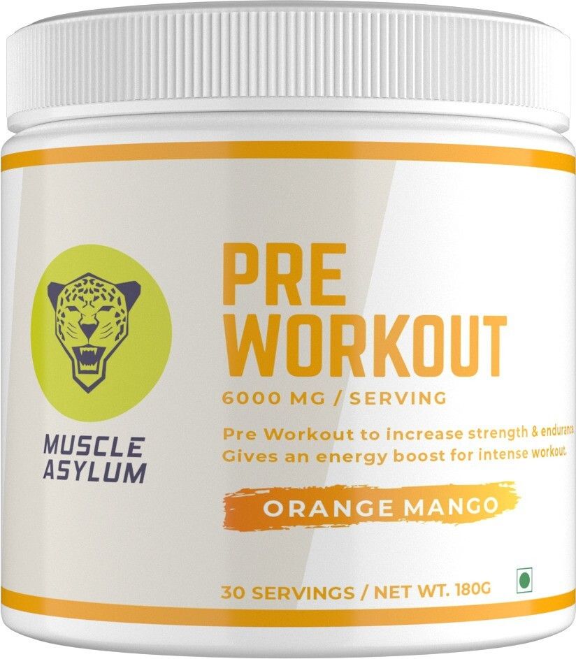 Muscle AsylumPre-Workout - 30 Servings, 180gm BCAA-image-10