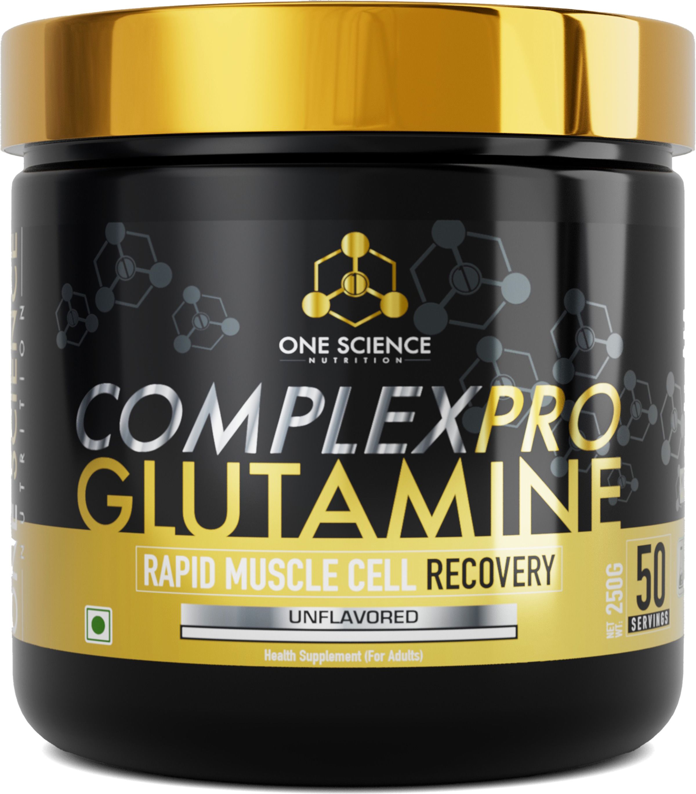 Complex Pro Glutamine 250g | Unflavored L-Glutamine Powder | 50 Servings Pre Workout-image-14