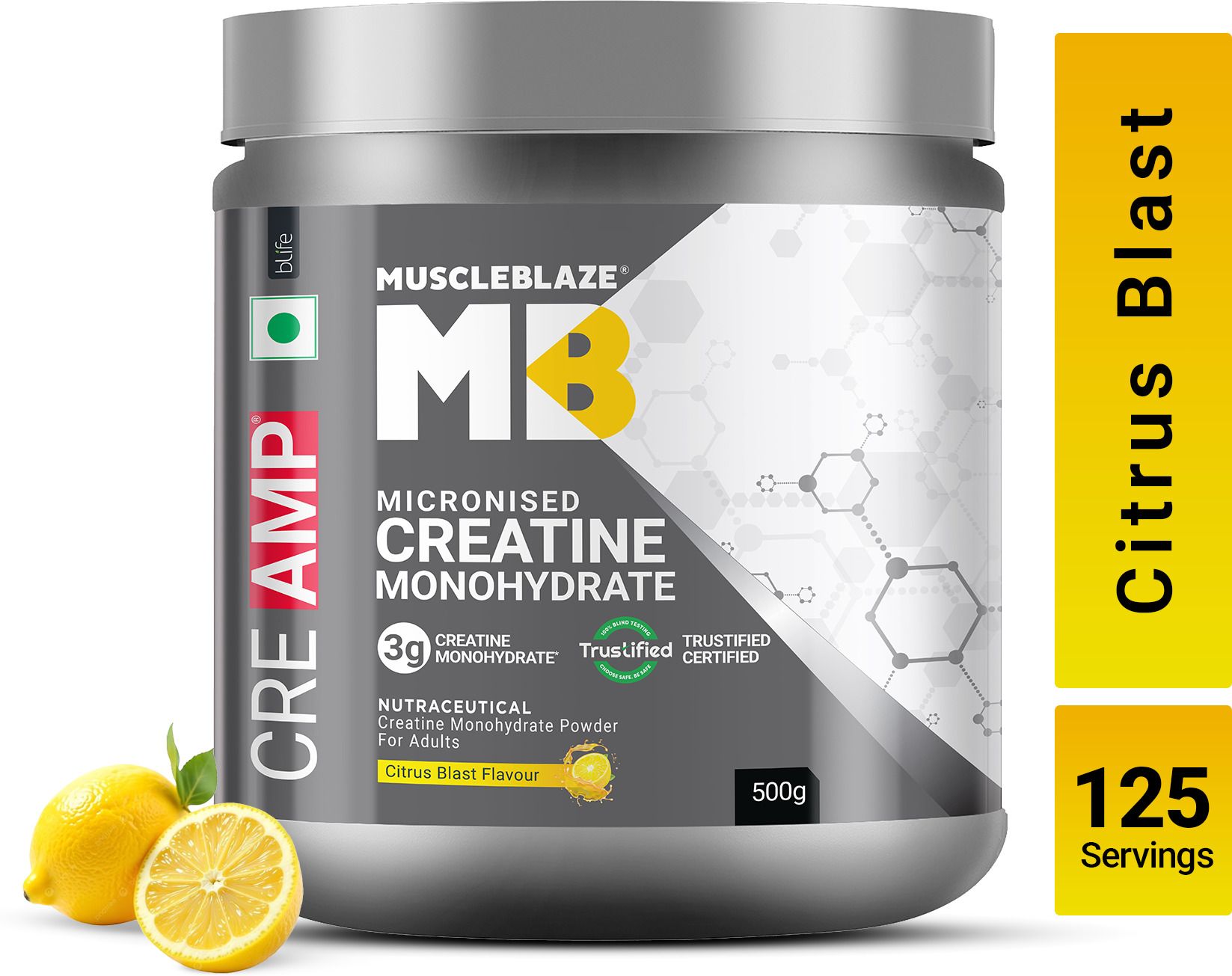 muscleblaze Micronised Creatine Monohydrate CreAMP Powder, Trustified Certified Creatine-picture-10