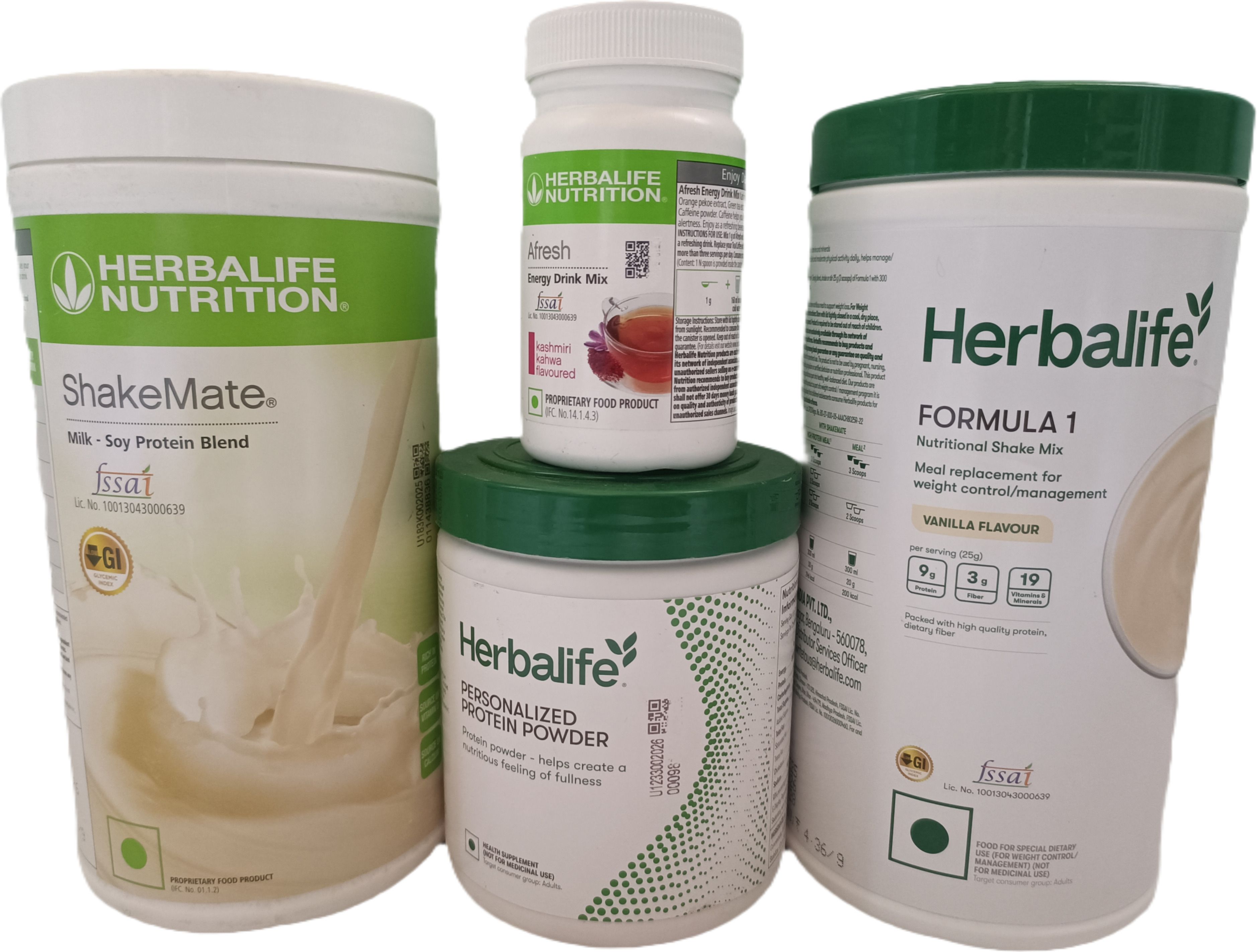 herbalife nutrition WEIGHT LOSS VANILLA SHAKE&SHAKEMATE & PROTEIN POWDER200GM AFRESH KASNIRI KHAWA Pre Workout-picture-11