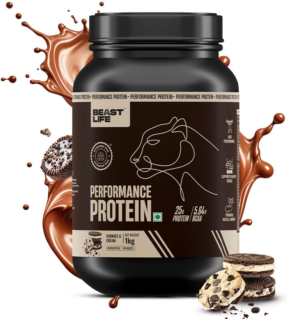 Performance Protein Powder | For Muscle Growth | 5.64g BCAA Whey Protein-image-9