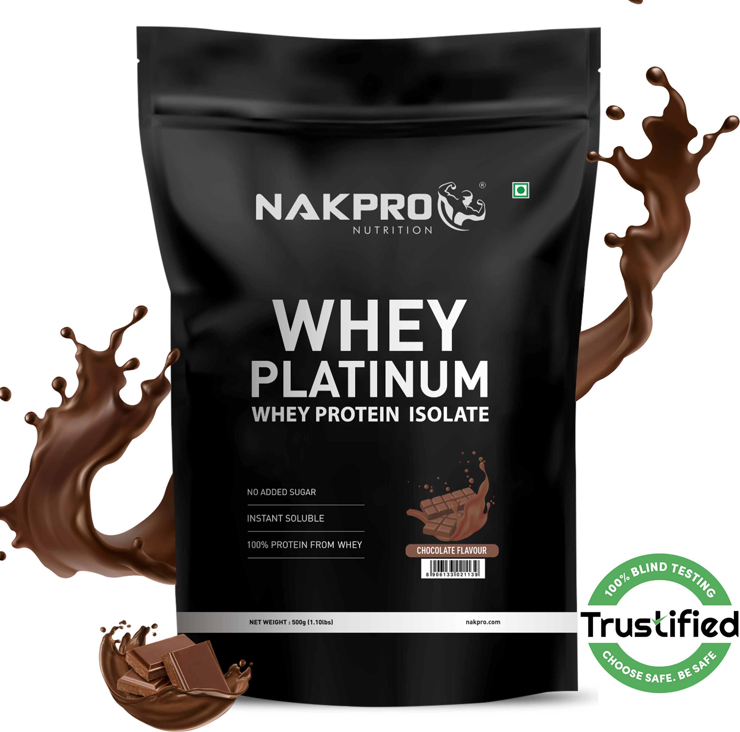 nakpro PLATINUM 100% Whey Protein Isolate Supplement Powder Whey Protein-picture-20