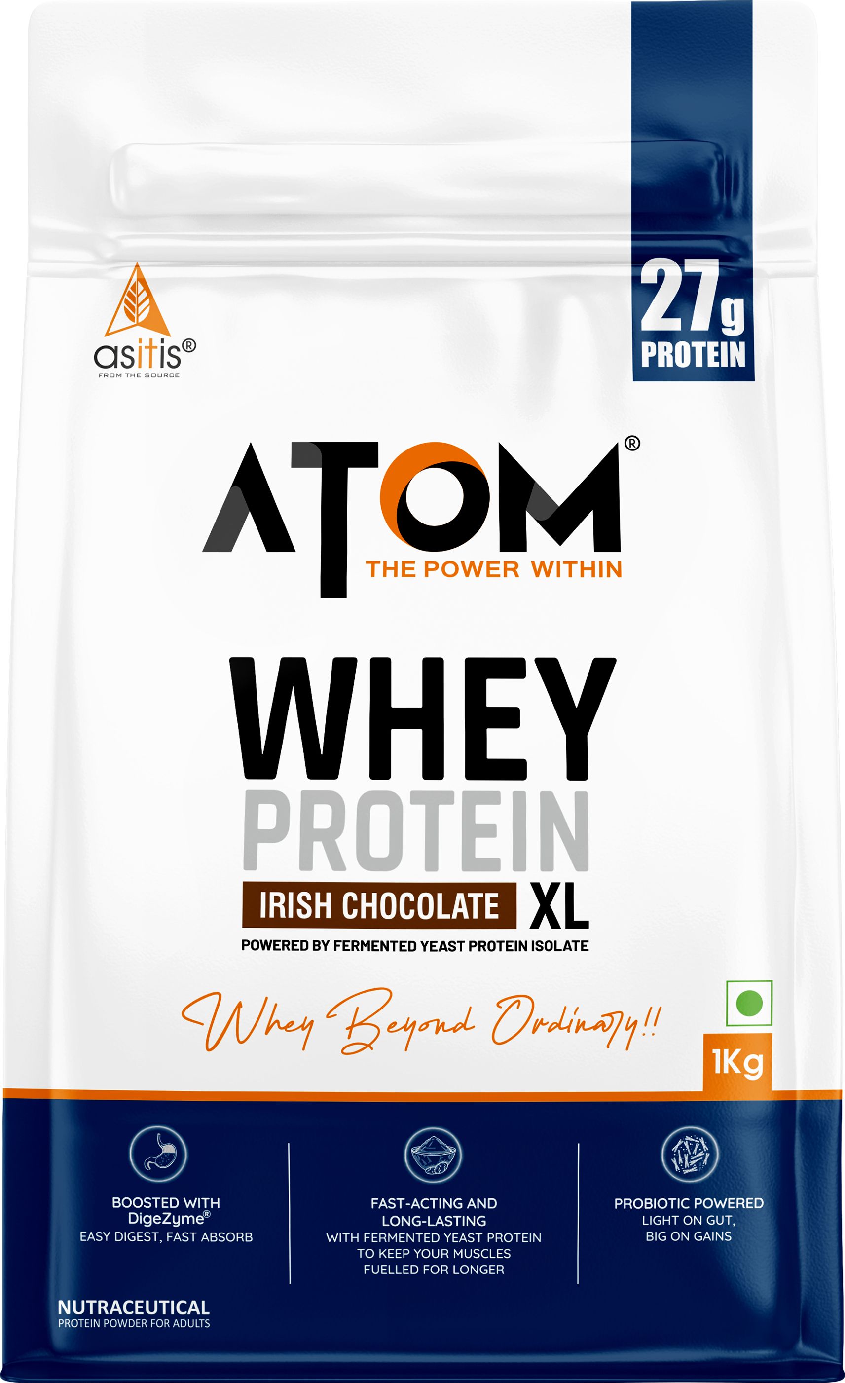 as-it-is nutrition ATOM Whey Protein XL with Yeast Protein - Supports Recovery & Strength Whey Protein-picture-18
