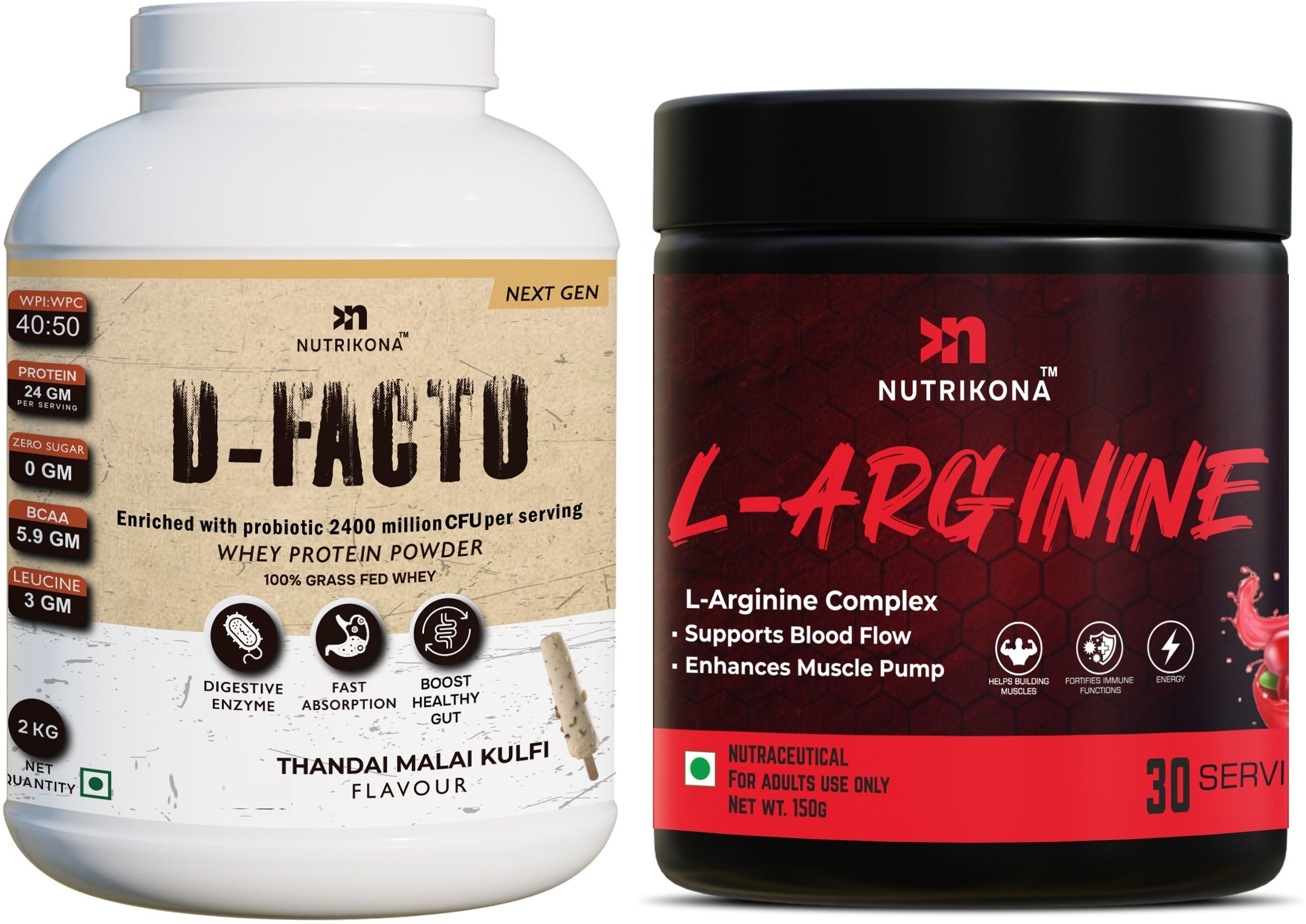 nutrikona Dfacto Whey Isolate 2.4Bn Probiotics with L-Arginine AAKG HCL & Beet Root Mix Whey Protein-picture-34