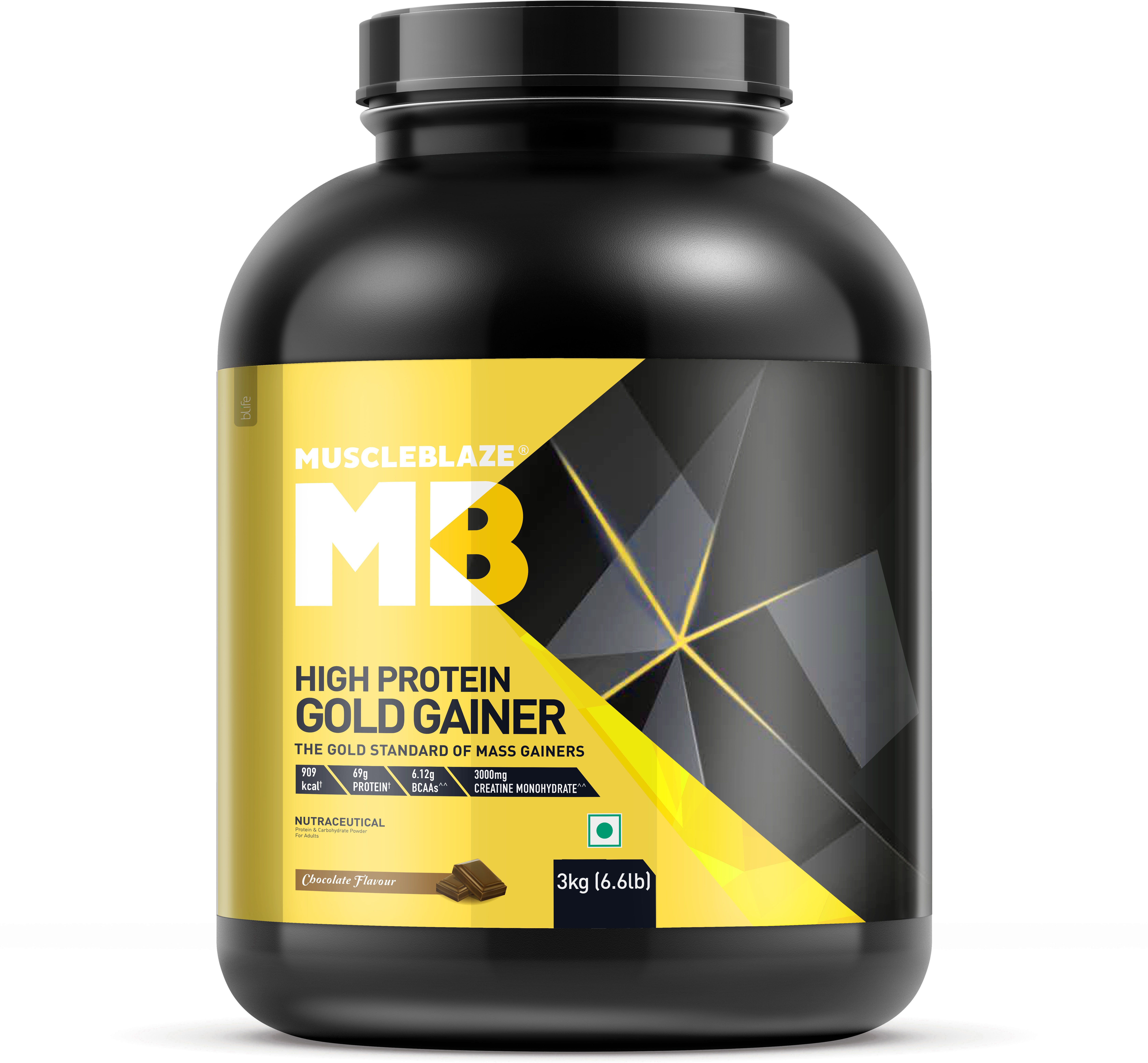 muscleblaze High Protein Gold Gainer Weight Gainers/Mass Gainers-picture-20
