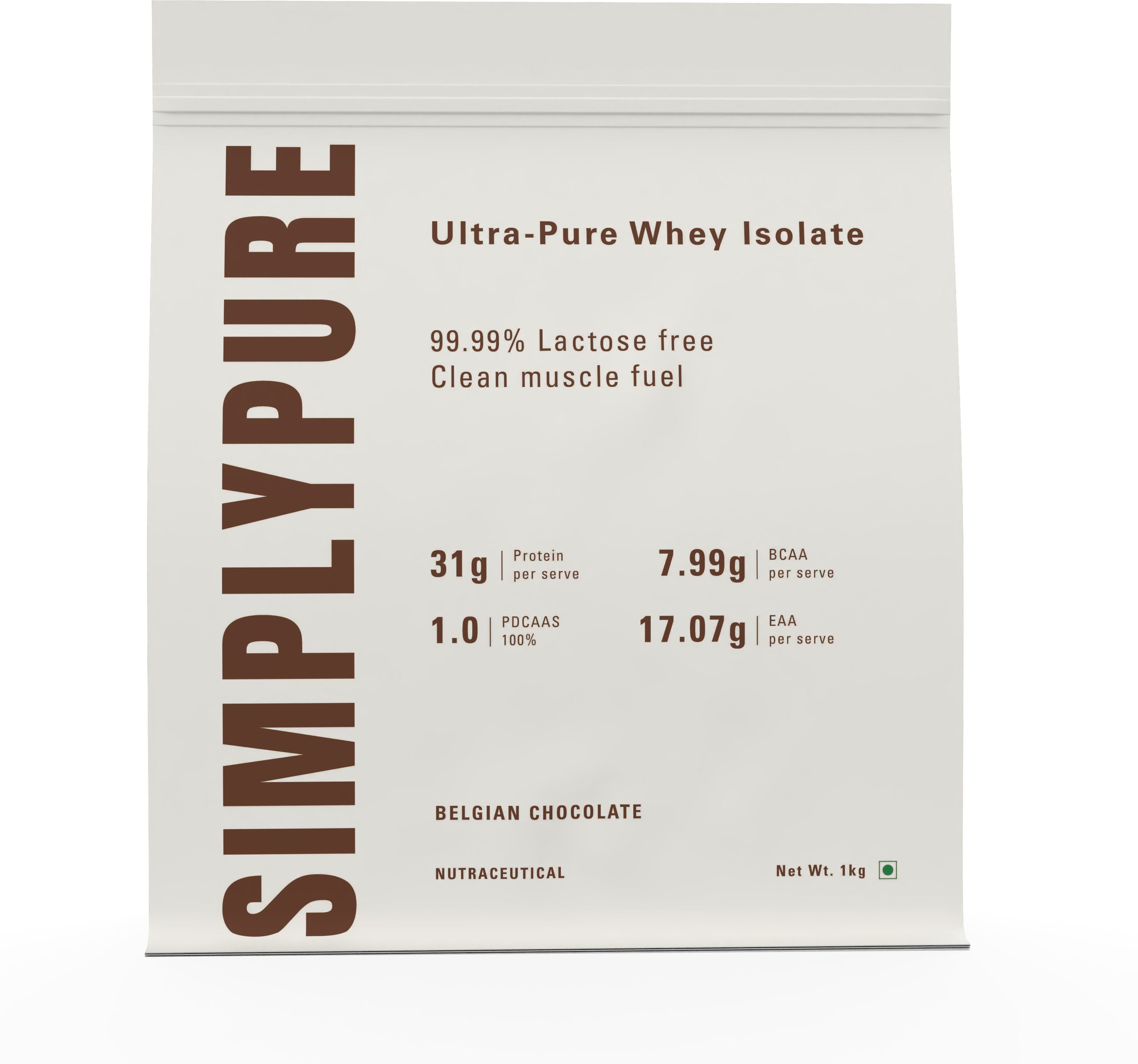 SimplyPure Ultra-Pure Whey Protein Isolate | 31g Protein | Lactose Free Whey Protein-image-3