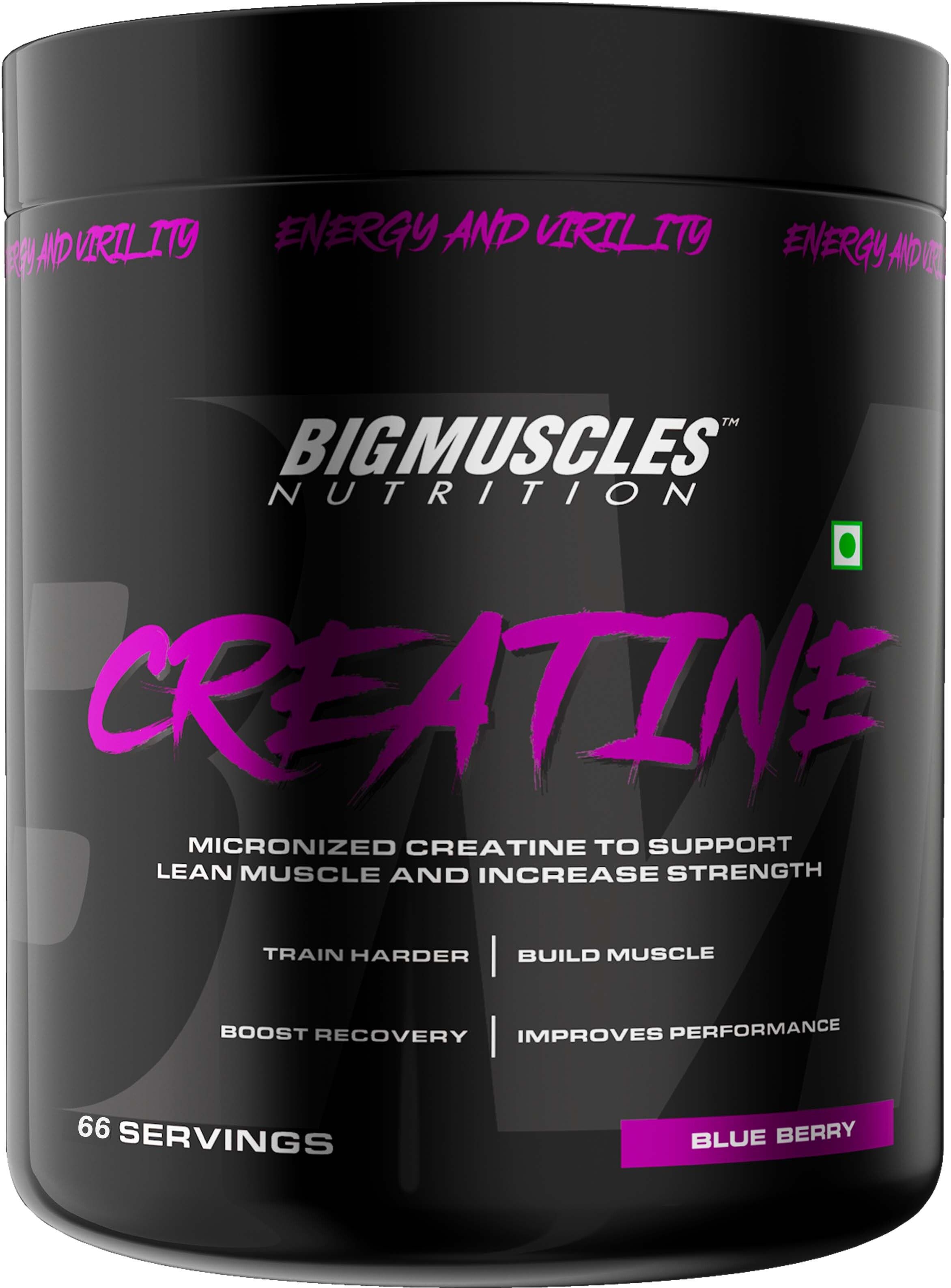 Creatine Monohydrate [66 Servings] | Supports Lean Muscle Building & Recovery | Creatine