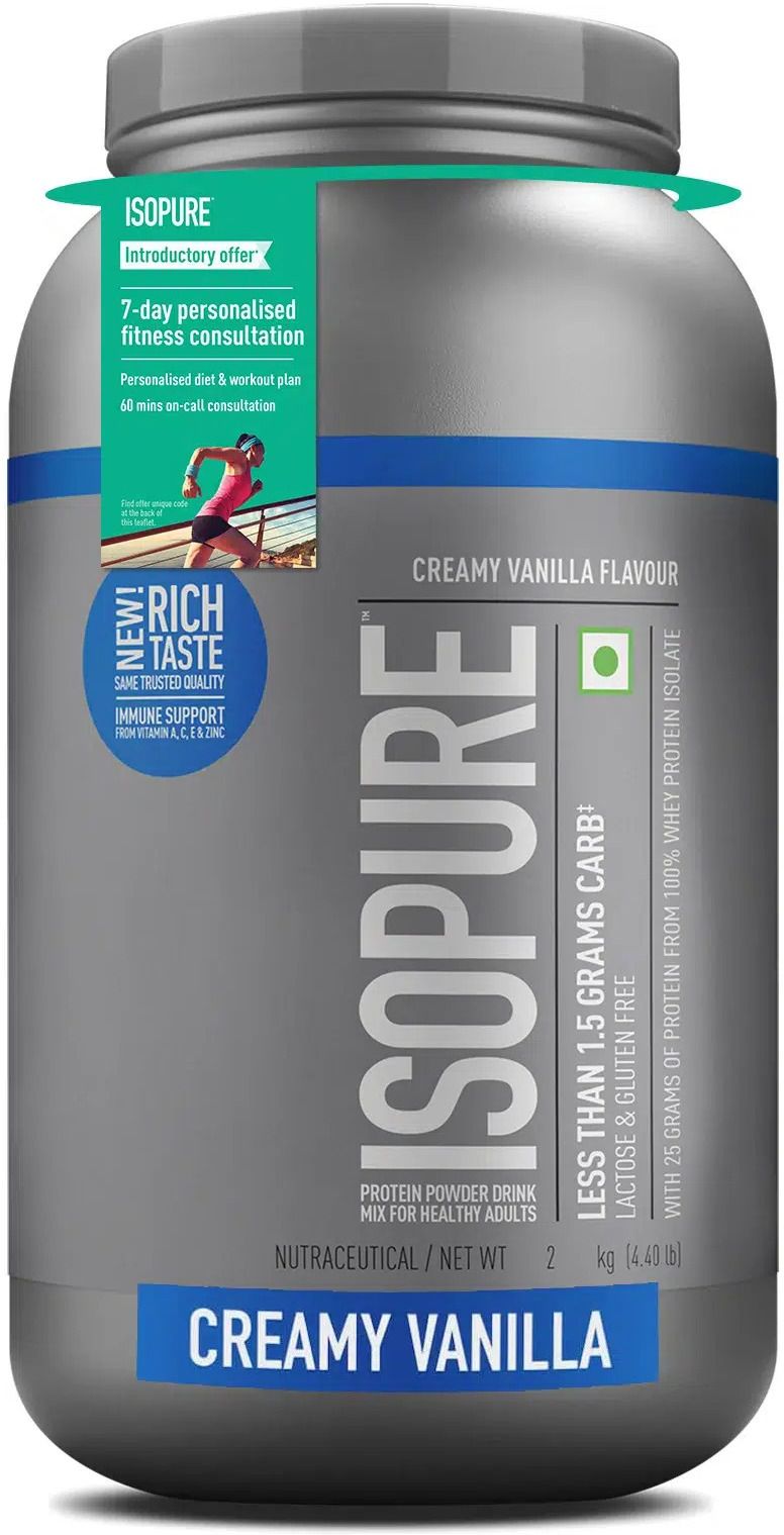 nutrifit Isopure Whey Protein Isolate Powder with less than 1.5gm of Carbs Whey Protein-picture-18