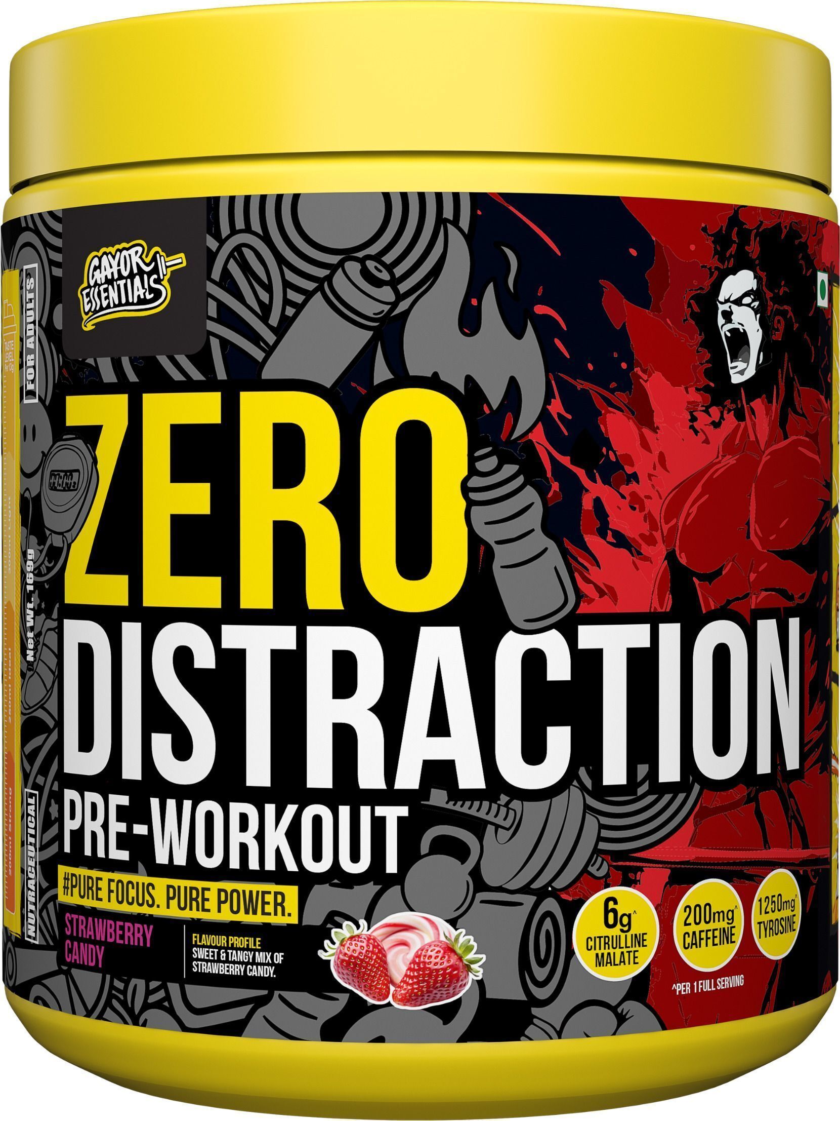 Zero Distraction Pre-Workout for Energy, Strength, Focus & Insane Performance Pre Workout-image-45