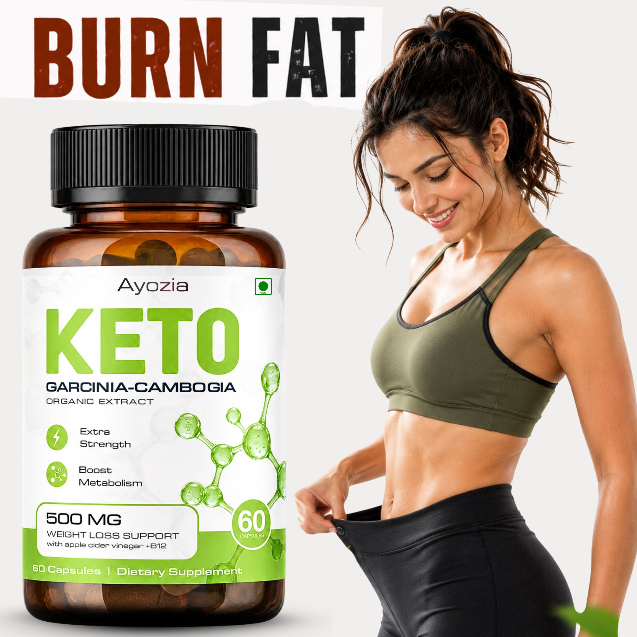 ayozia Keto Shape with Garcinia Green Coffee & Metabolism Support Whey Protein-picture-33