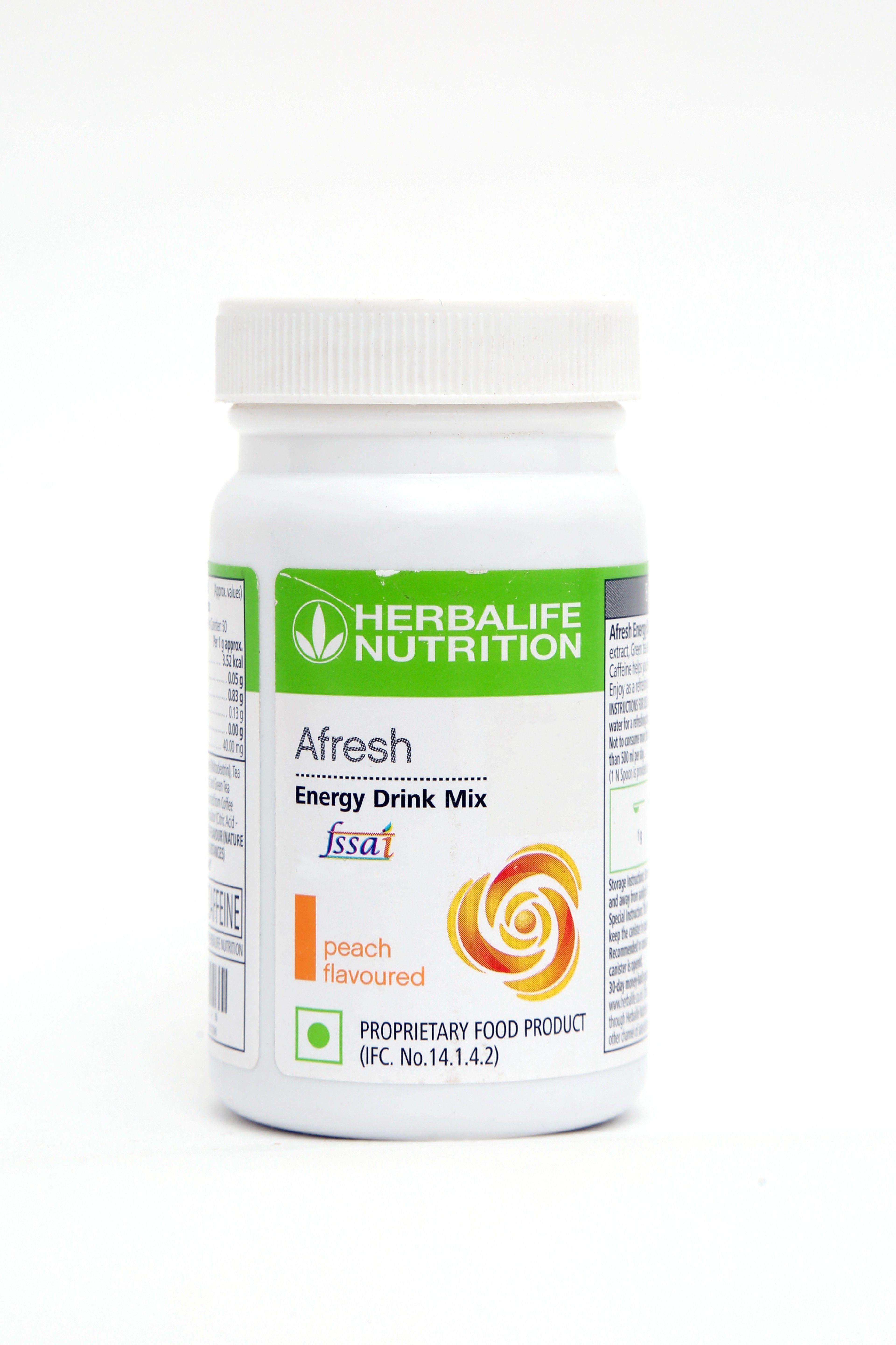 NEW-AFRESH Peach Energy Drink Mix - 50 gms Peach Powder-image-44