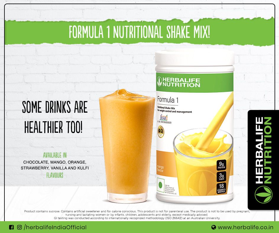 herbalife nutrition Formula 1 Shake – Mango (500g) | Meal Replacement for Weight Management-picture-33