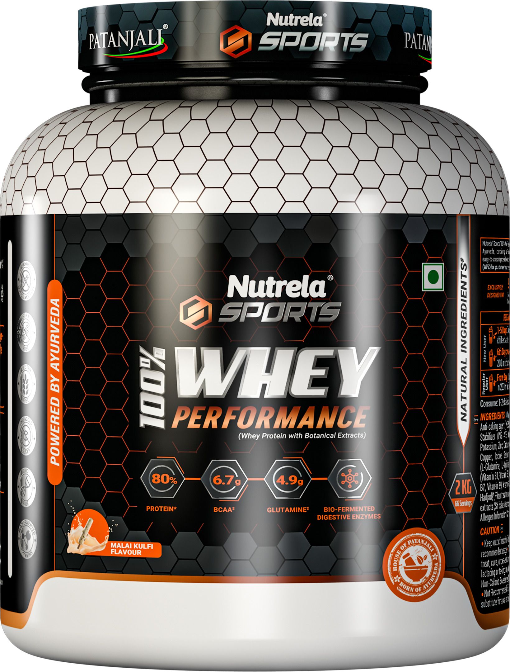 nutrela Sports 100% Whey Performance Protein Supplement Whey Protein-picture-5