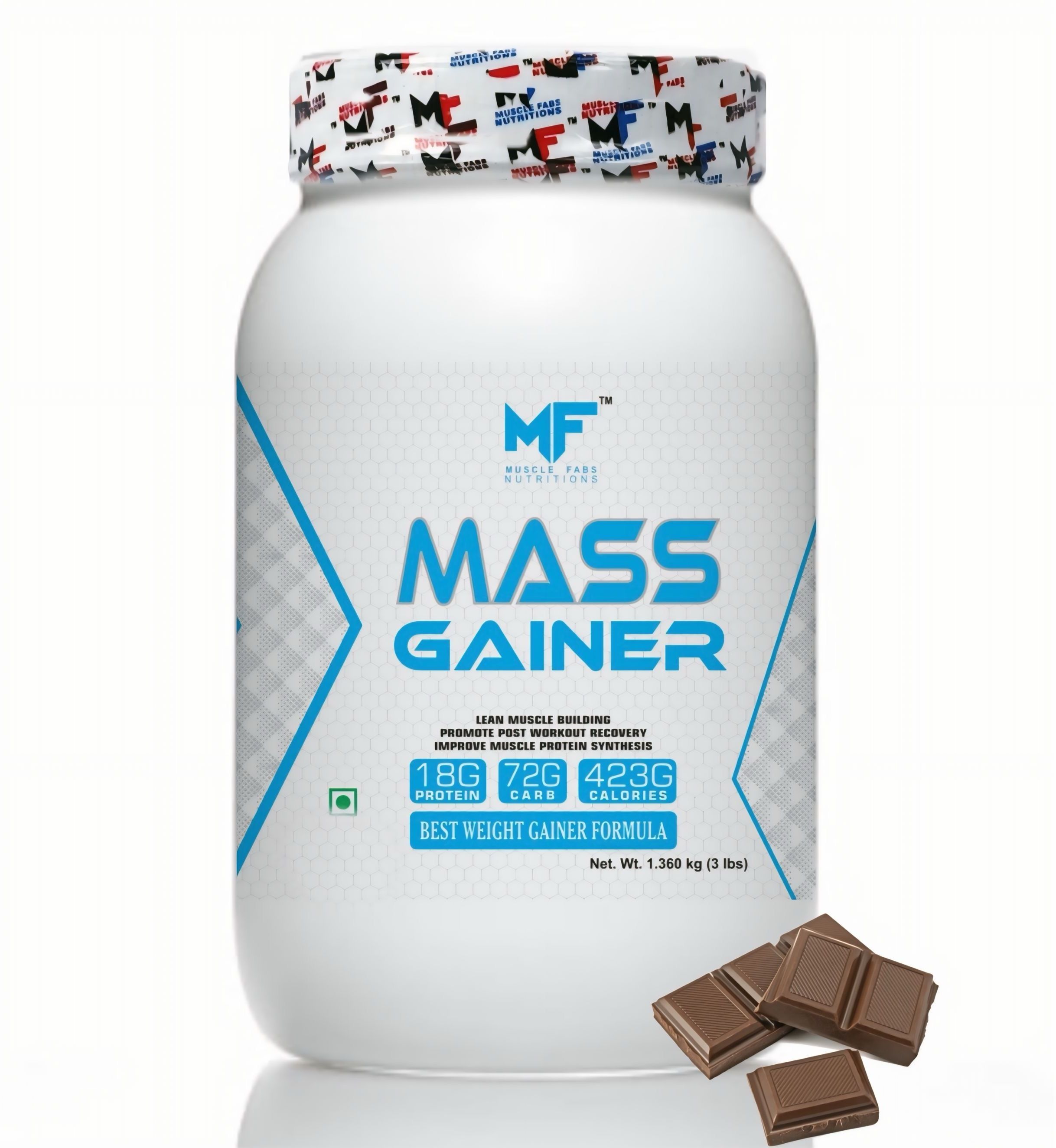 muscle fabs 1 Weight Gainers/Mass Gainers-picture-19