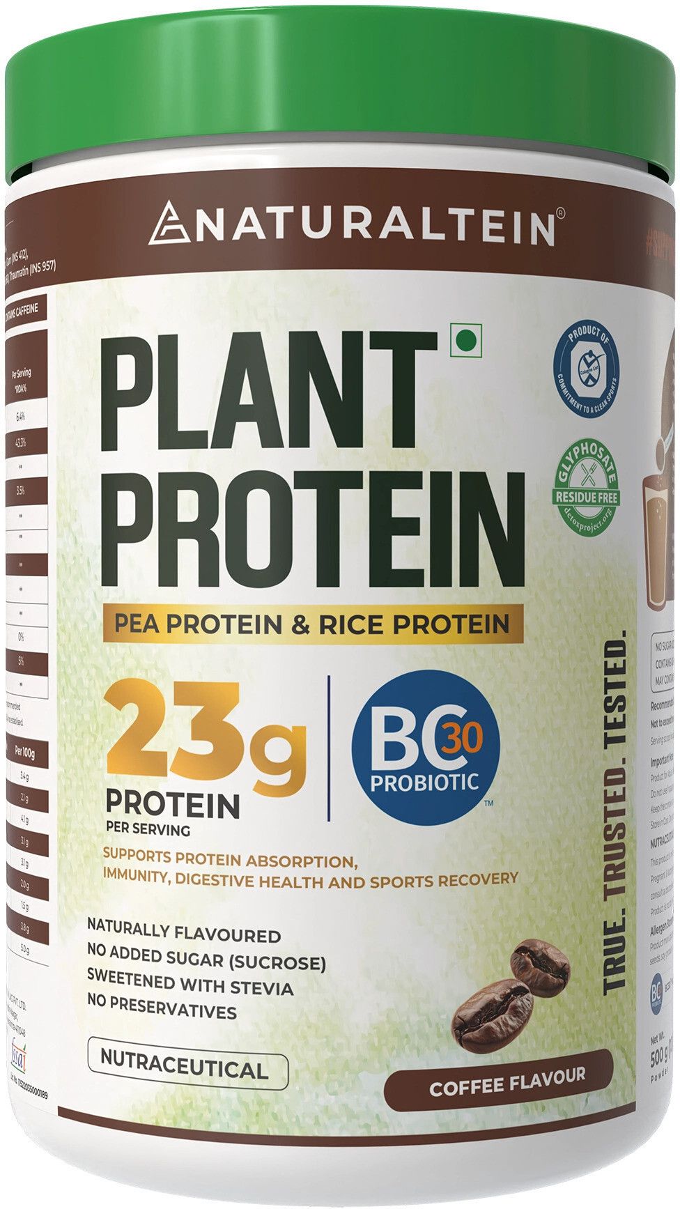 Plant Protein – 22g Protein with BC30™ Probiotic for Strength & Gut Health Plant-Based Protein-image-25
