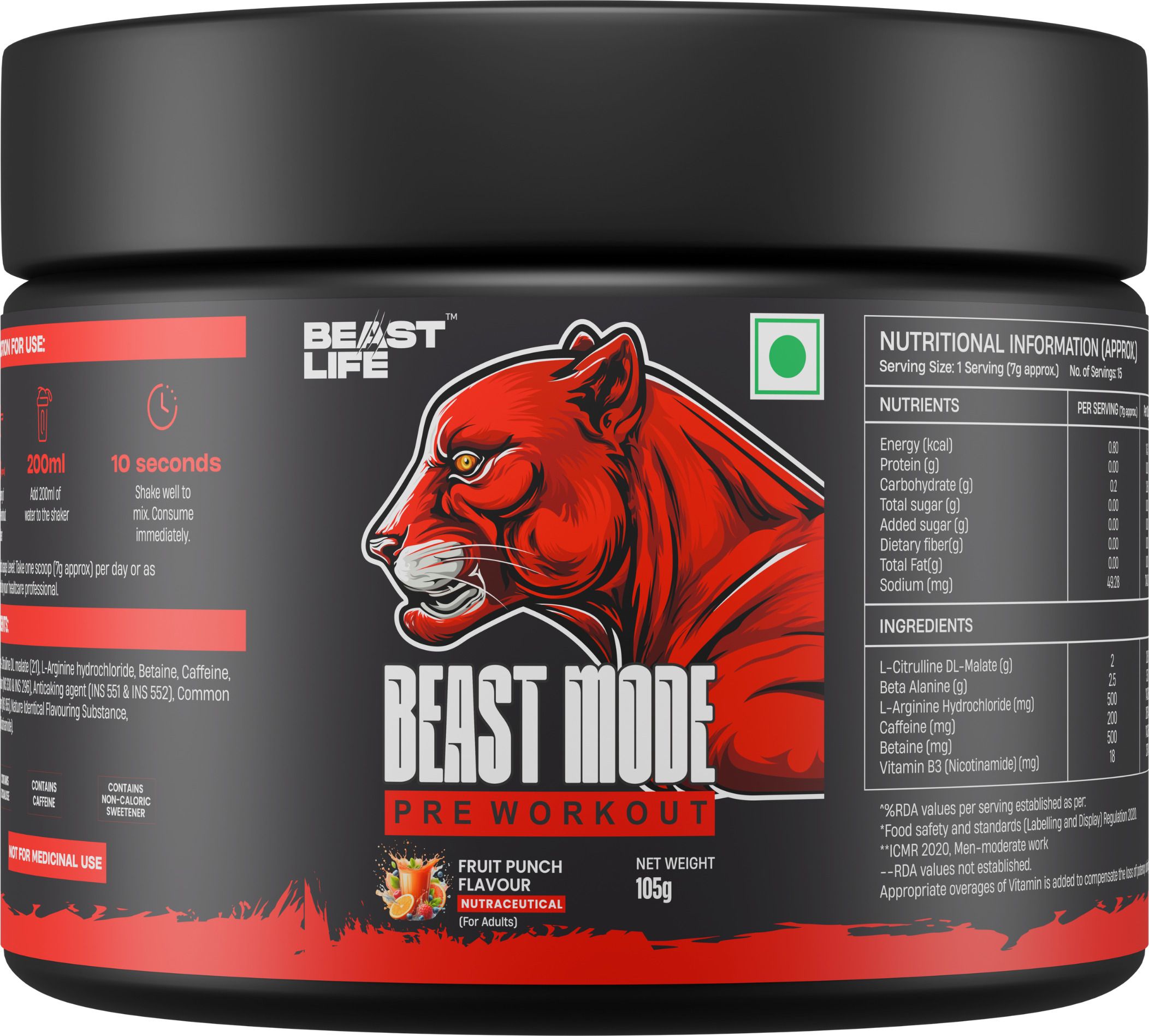 Pre- Workout | For Pump, Focus, Energy, Strength & Endurance Pre Workout-image-41
