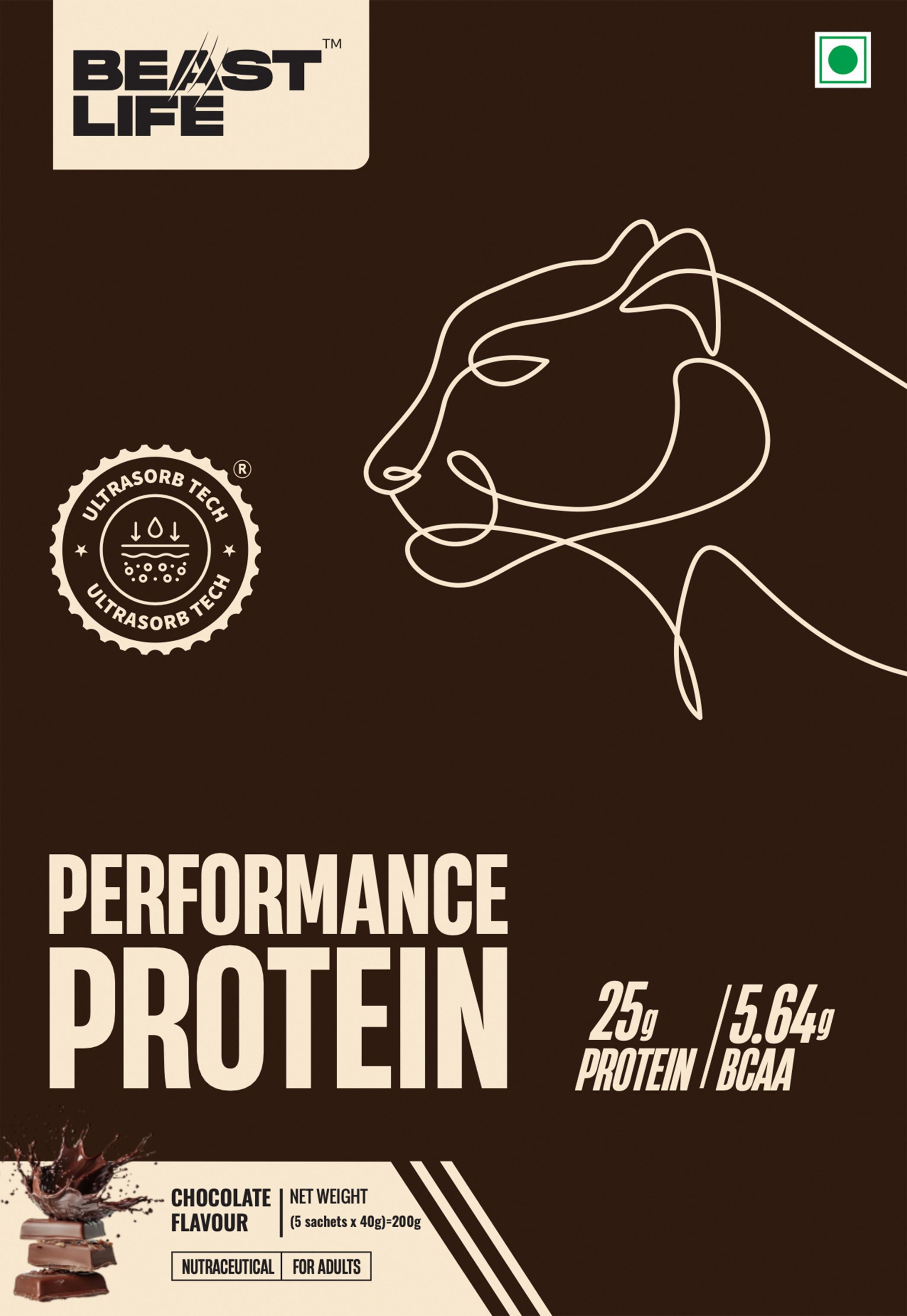 Performance Protein Powder | 25g Protein | Muscle Growth- Yeast Protein Yeast Protein-image-42