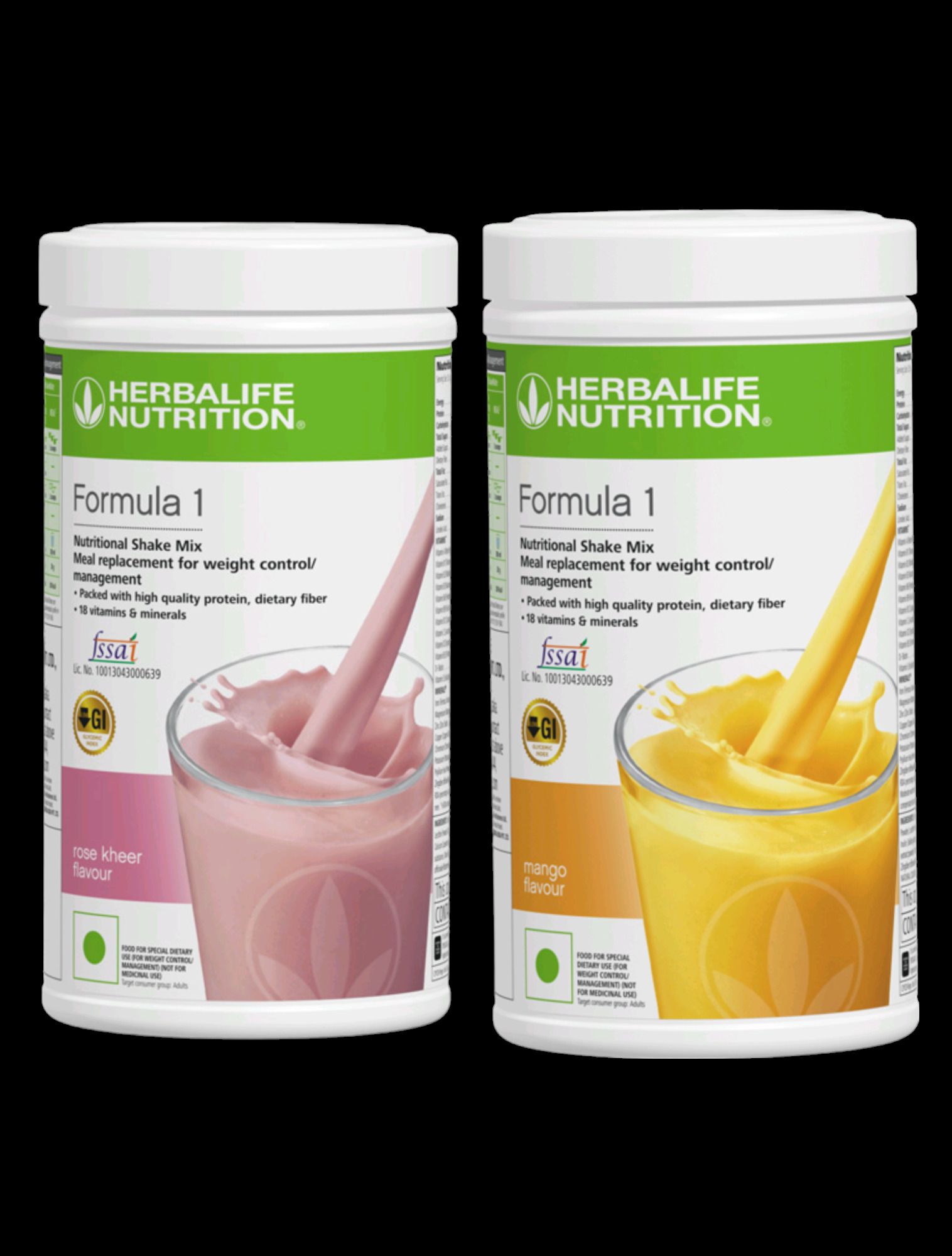 Herbal life Formula 1 Shake mango+rose kheer mango+rose kheer Powder-image-32