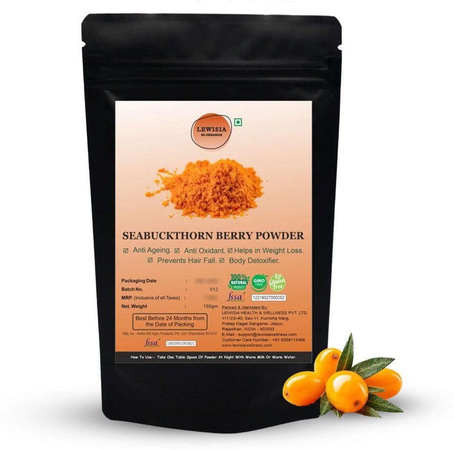 Sea Buckthorn Berries Powder Nutrition Bars