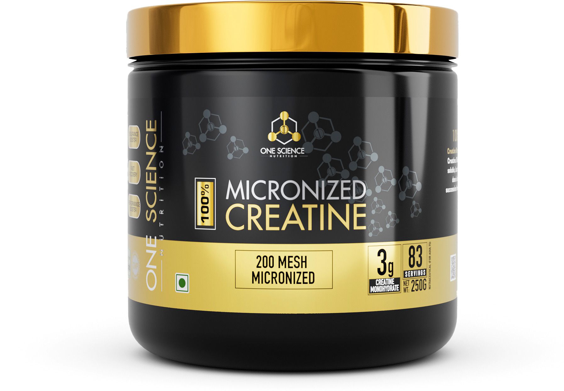 Creatine Monohydrate Micronized 250g | 3g Per Serving | Unflavoured Pre Workout-image-48