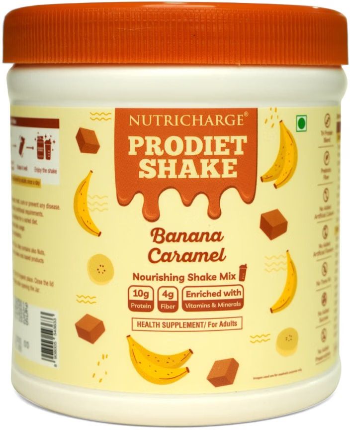 Prodiet Shake Banana Caramel – High Protein Nutrition Drink Mix for Adults Protein Shake-image-31
