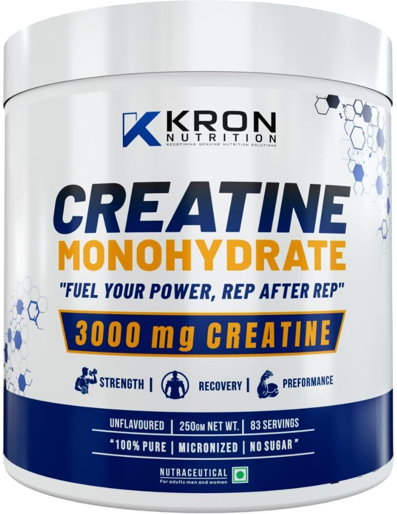 Creatine Monohydrate Powder Unflavoured | 3000 mg per Scoop | 250 g Pre Workout-image-43