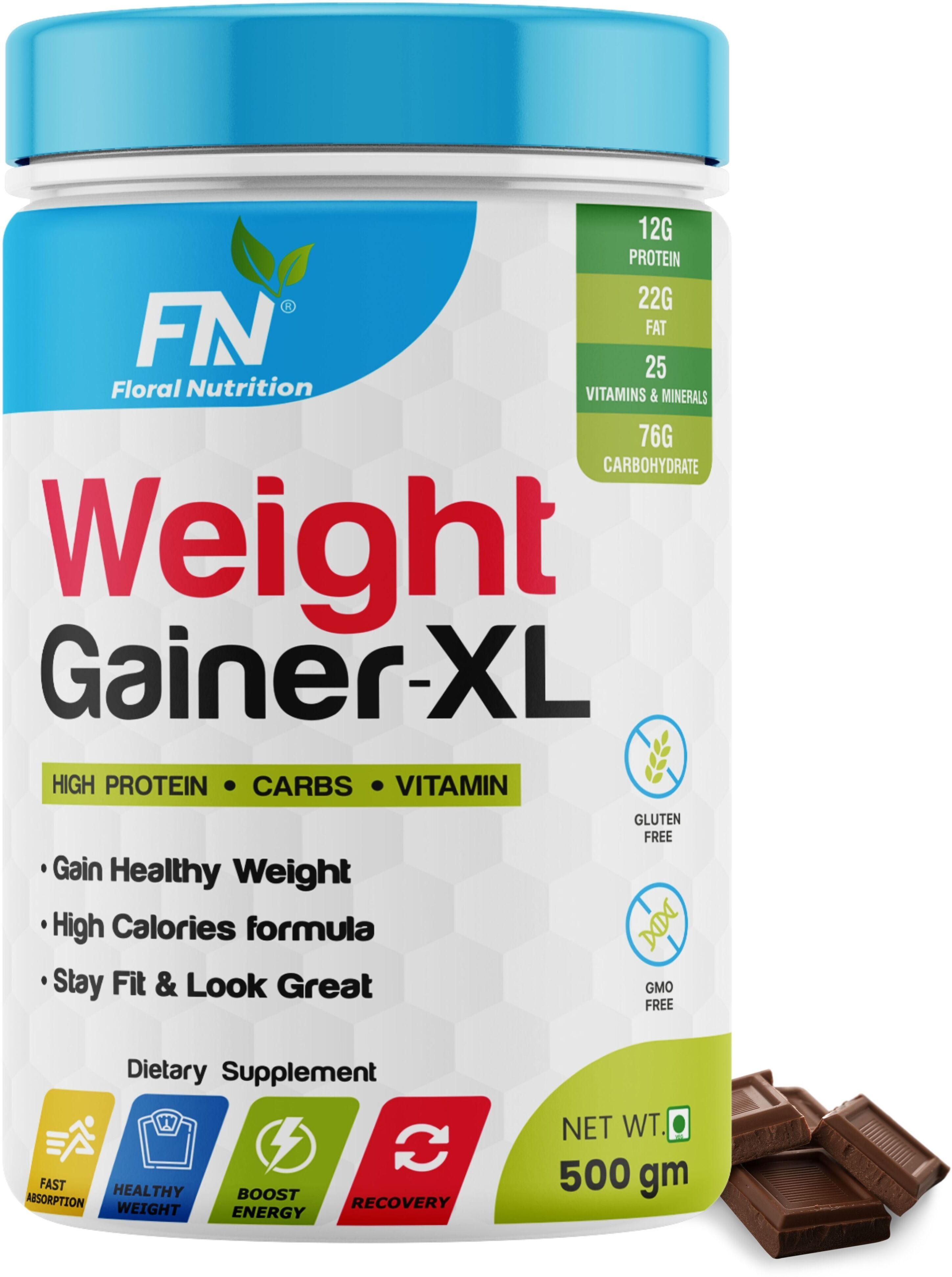 floral nutrition Weight Gainer/Maas Gainer for Muscle Gainer - Men Women-picture-38