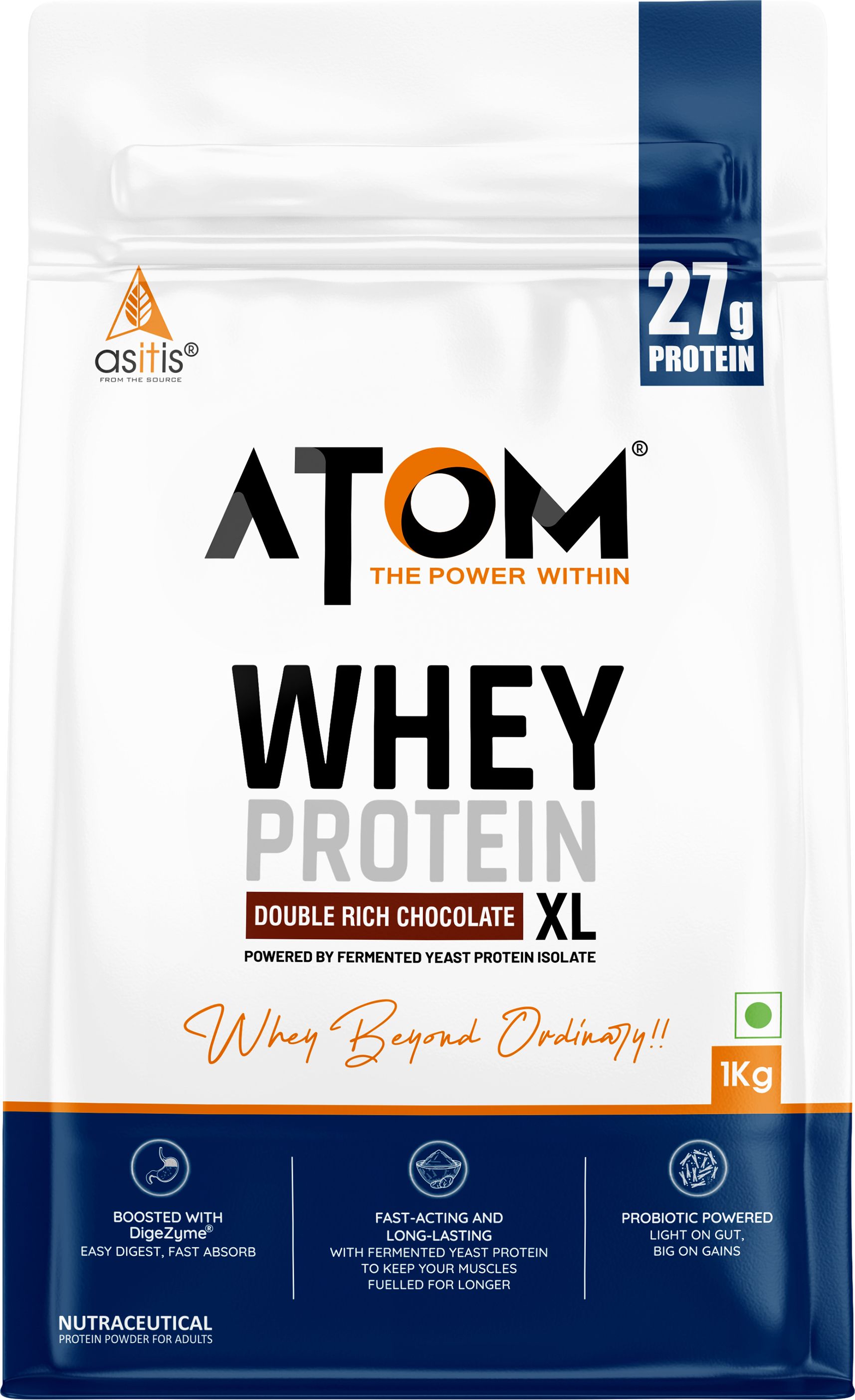 as-it-is nutrition ATOM Whey Protein XL with Yeast Protein - Supports Recovery & Strength Whey Protein-picture-28